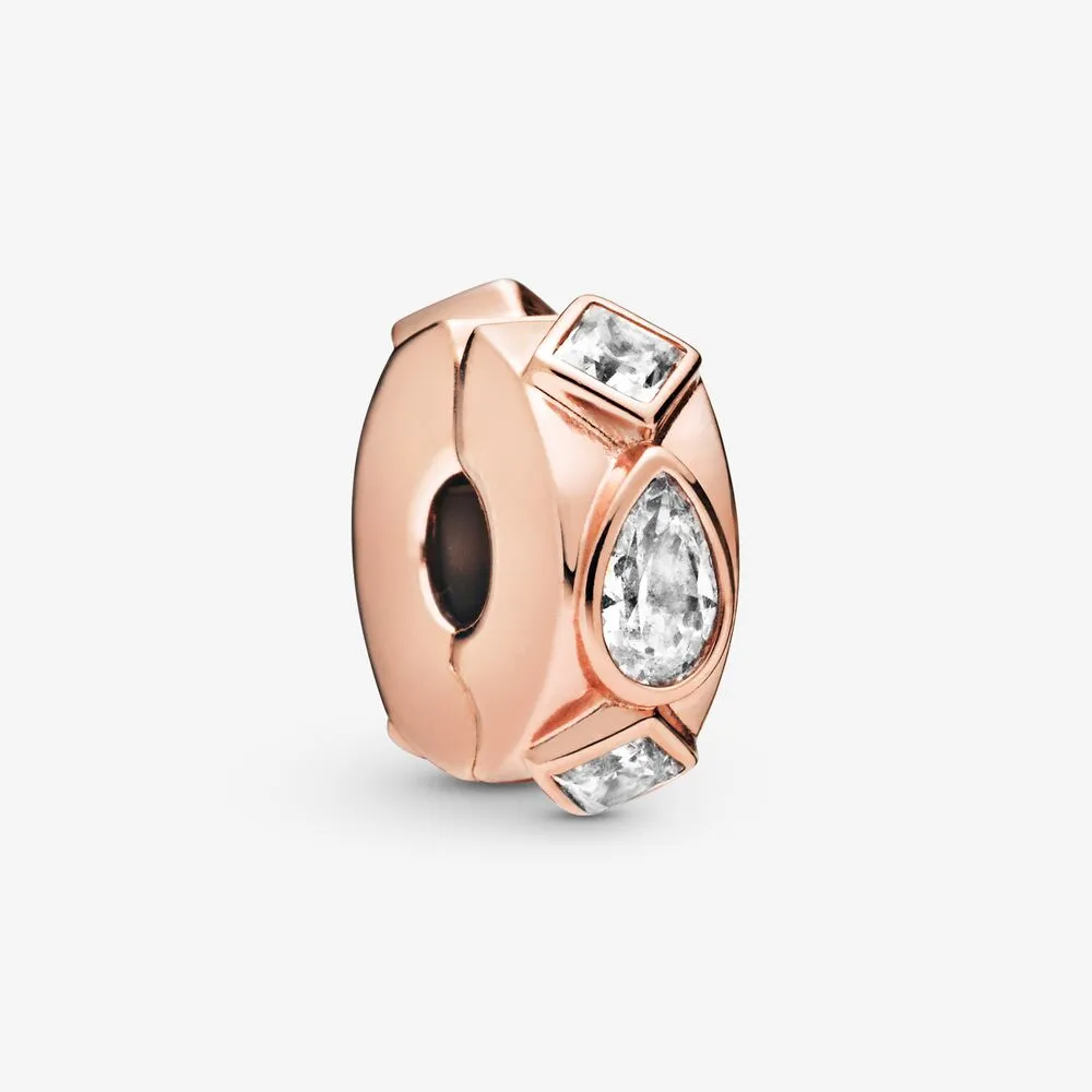 pandora geometric shapes clip charm 788429c01