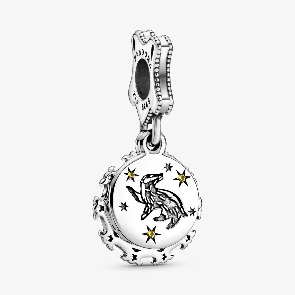 PANDORA Harry Potter, Hufflepuff Dangle Charm - 798832C01