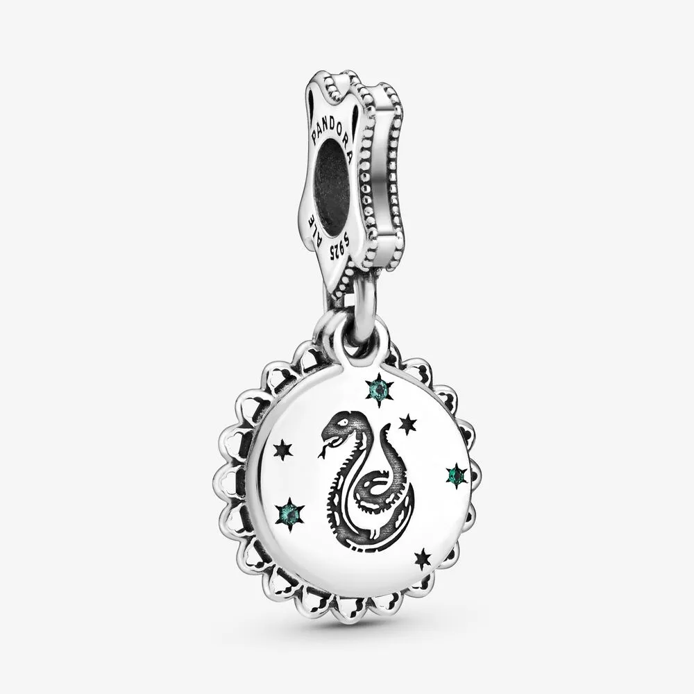 PANDORA Harry Potter, Slytherin Dangle Charm - 798620C01