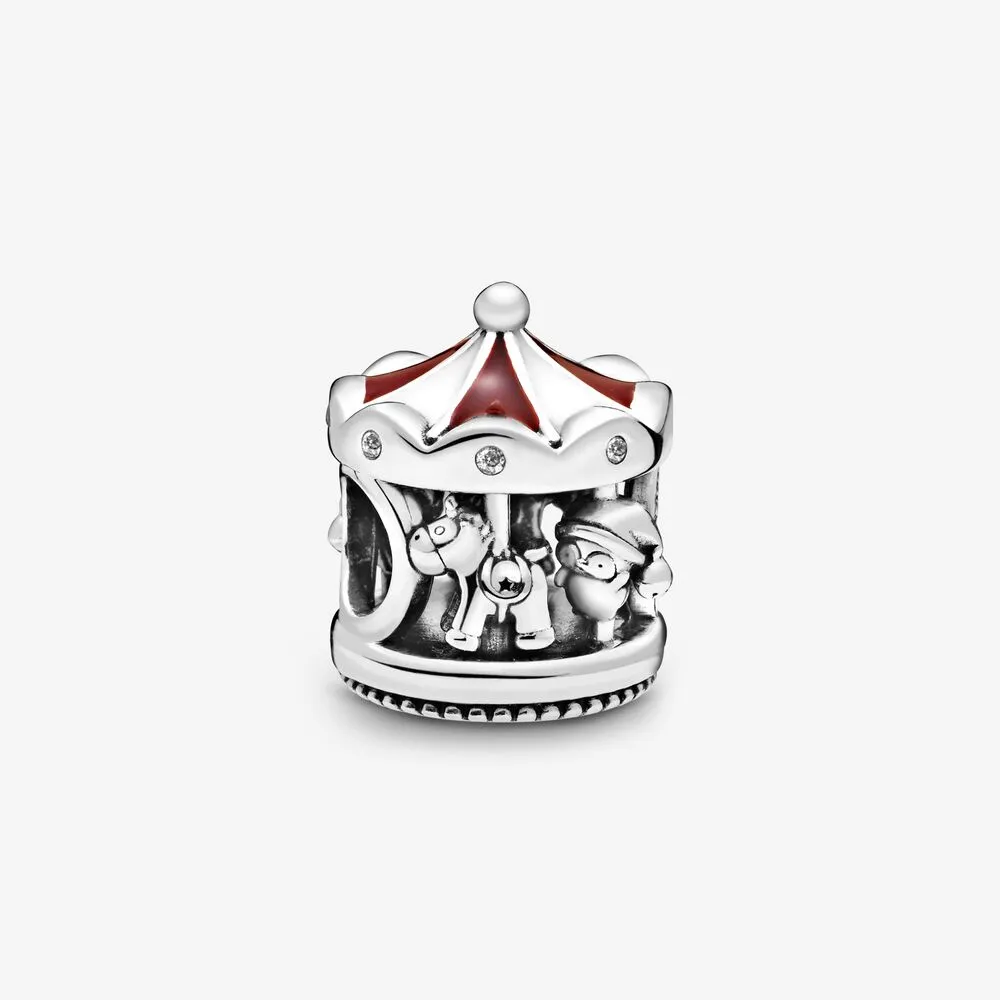 pandora christmas carousel charm 798435c01