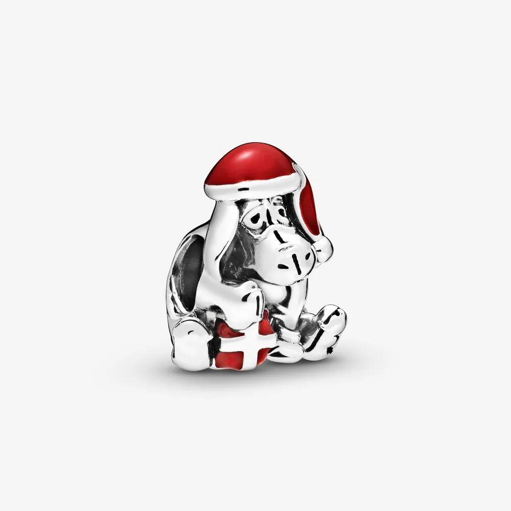 PANDORA Disney Eeyore Christmas Charm - 798449C01