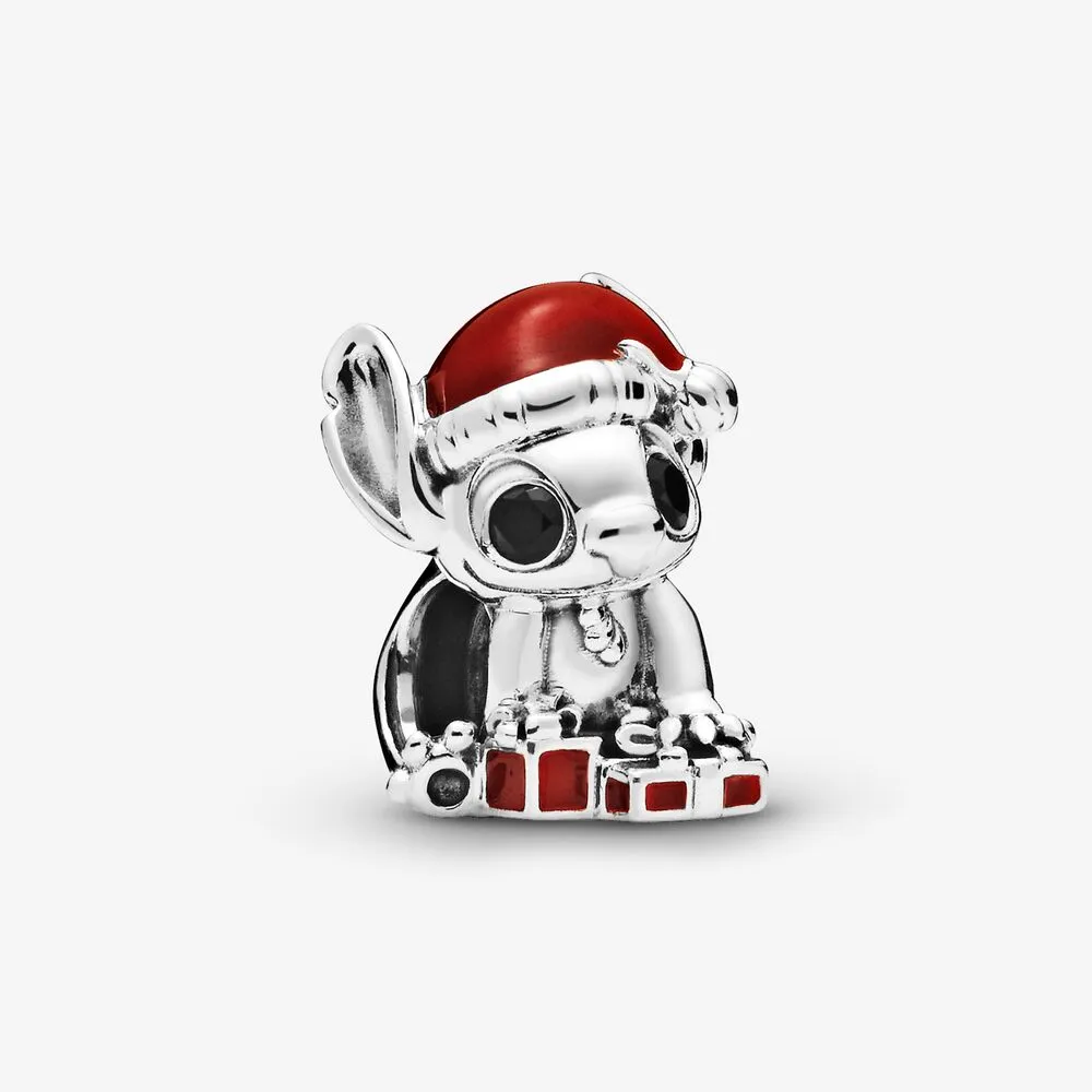 pandora disney stitch christmas charm 798452c01