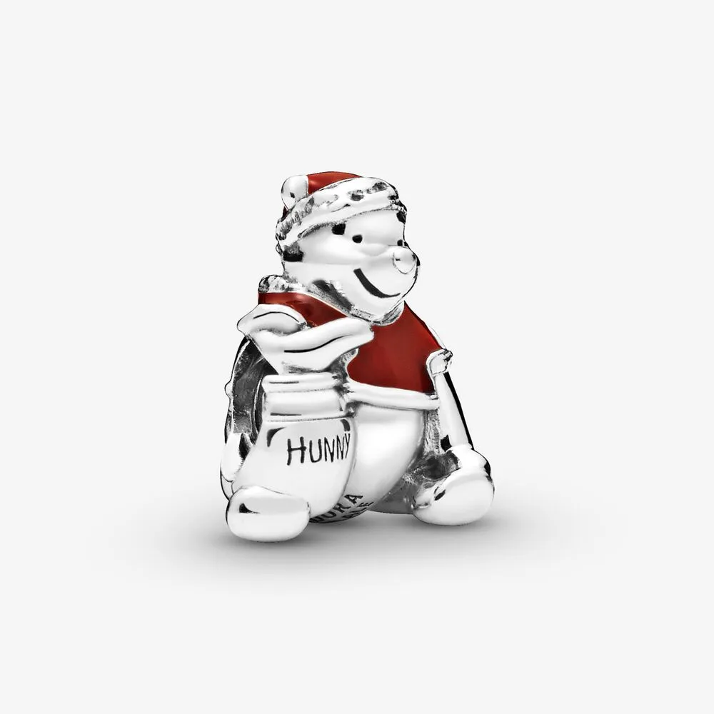 PANDORA Disney Winnie the Pooh Hunny Pot Christmas Charm - 798451C01