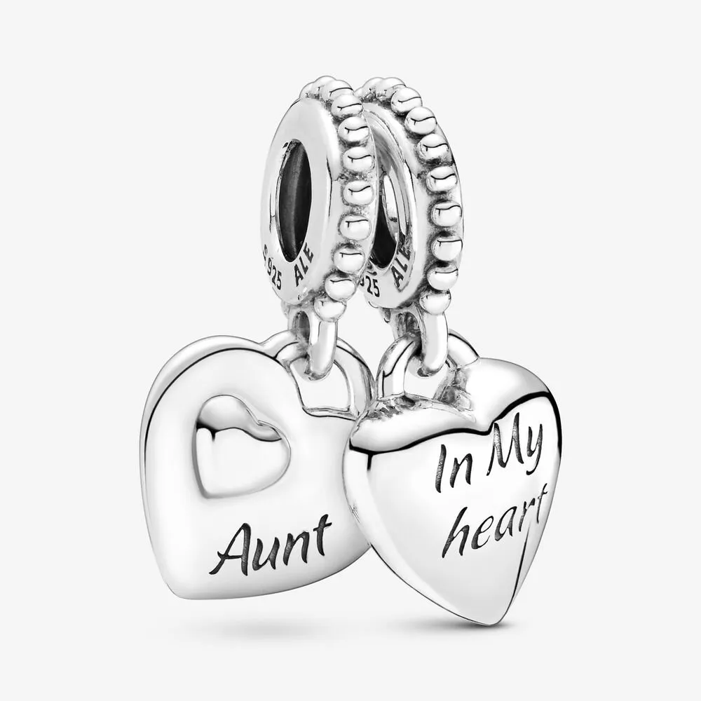 pandora aunt niece split heart dangle charm 799188c00