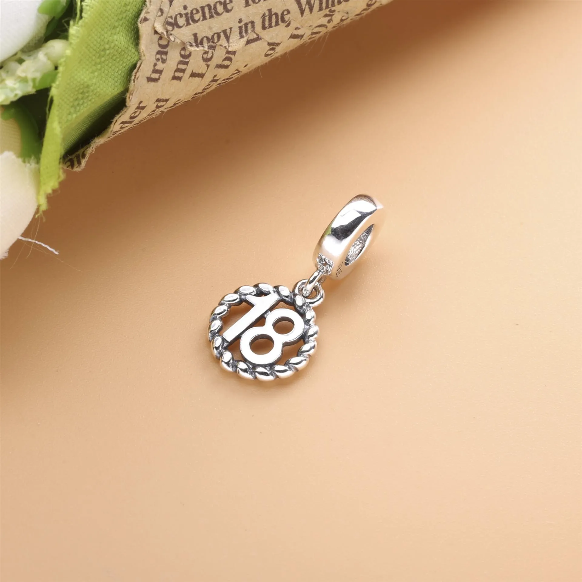 PANDORA Dangle Charm 18 Sterling Silver - 790495