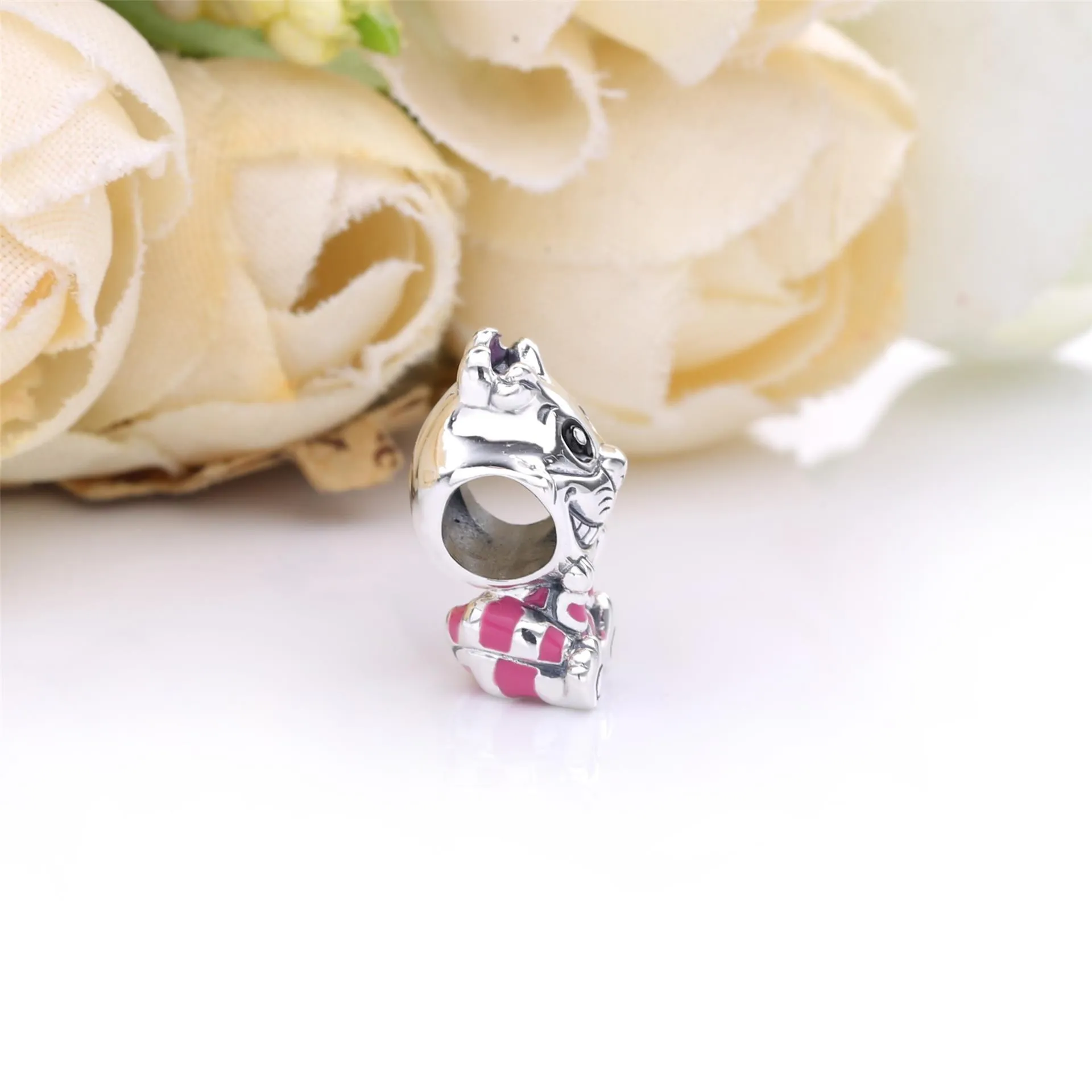 PANDORA Disney Alice in Wonderland Cheshire Cat Charm - 798850C01