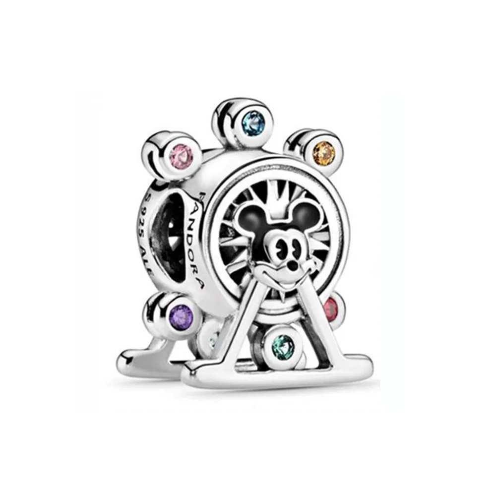 PANDORA Disney, Mickey Mouse Fun Ferris Wheel Charm - 798855C01