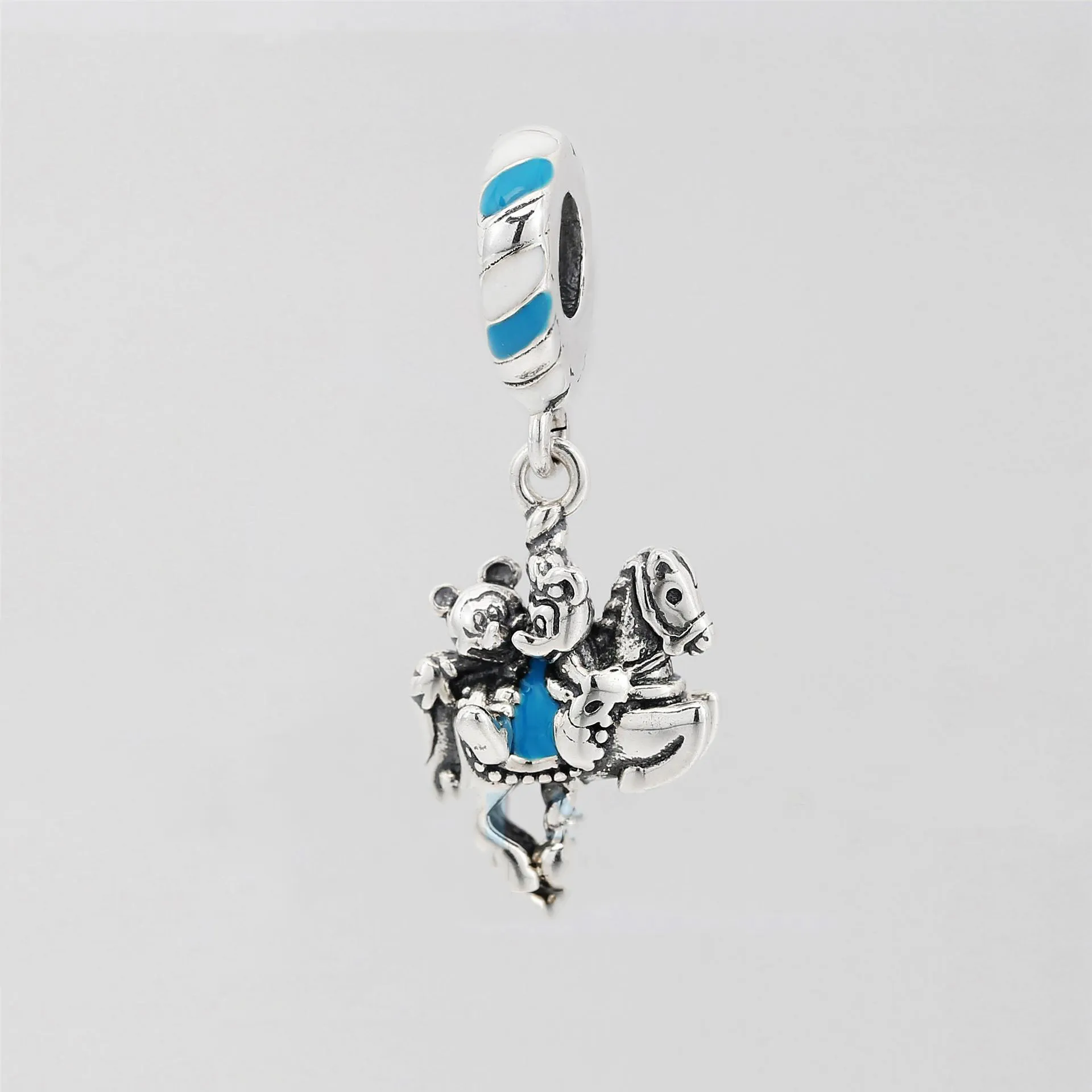 Pandora disney parks mickey minnie carousel dangle charm - 798900C01