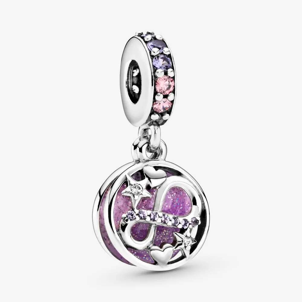 pandora glittering infinity hearts stars dangle charm 798829c01