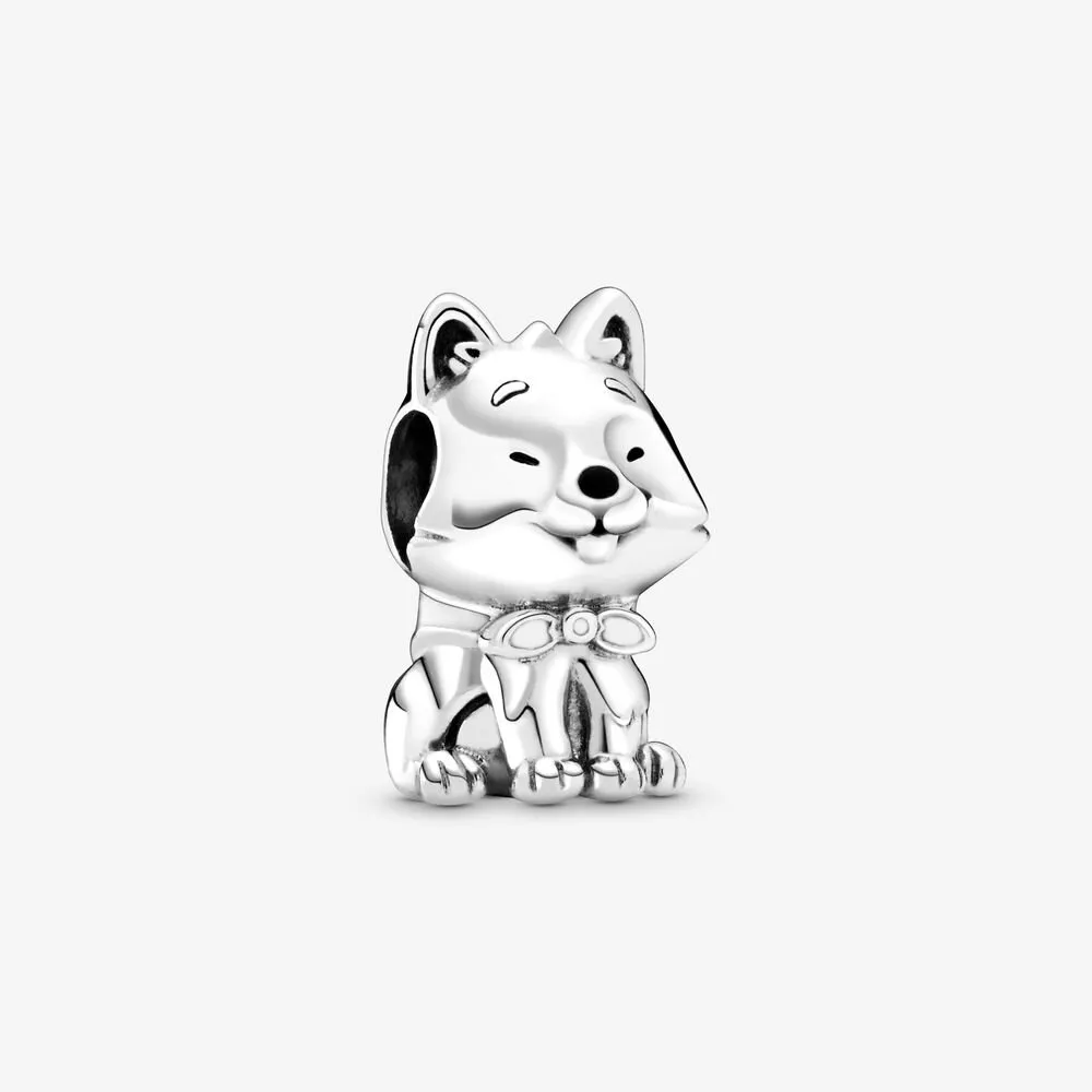 PANDORA Japanese Akita Inu Dog Charm - 799030C01