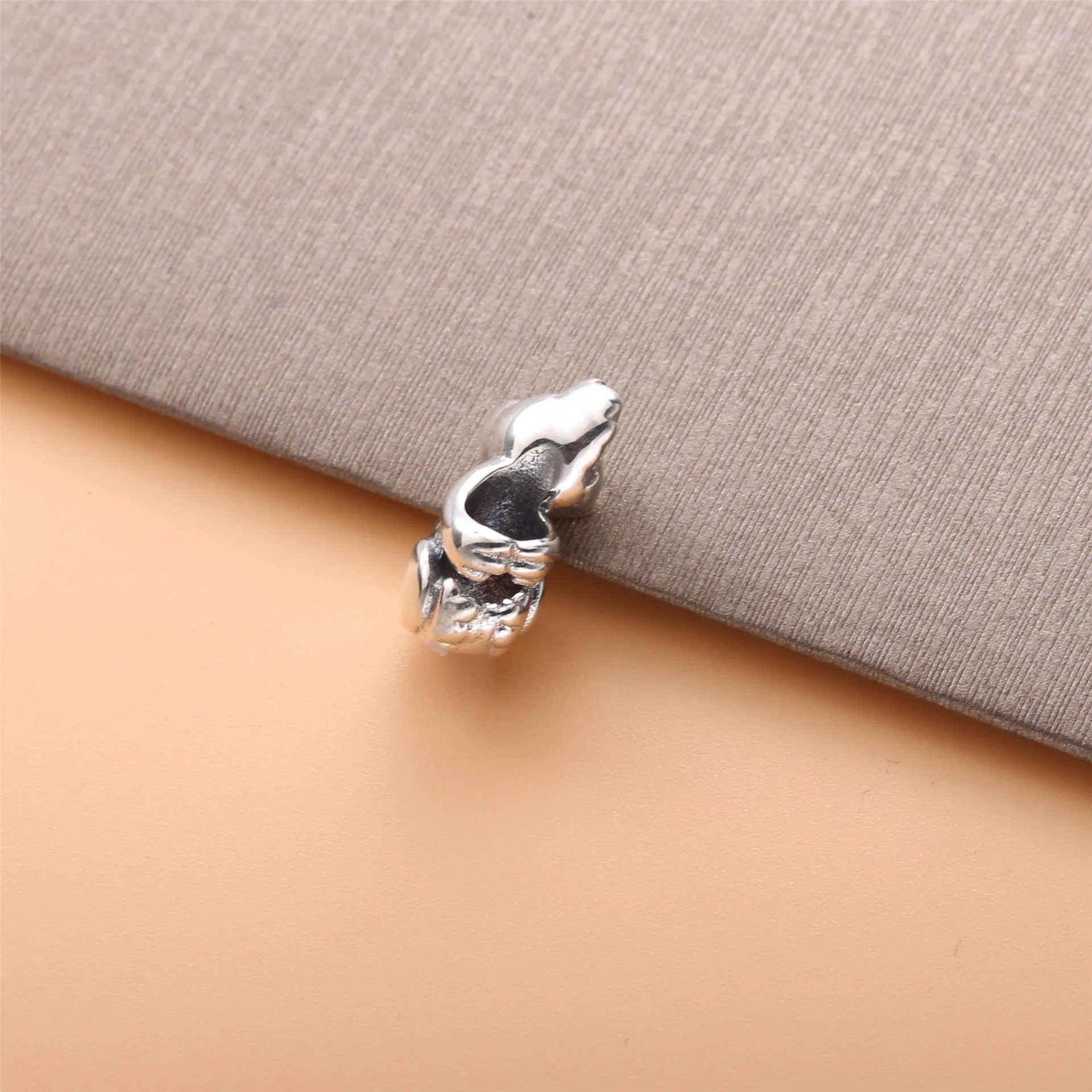 Pandora Koala Charm, Black Enamel & Clear CZ - 798431C01