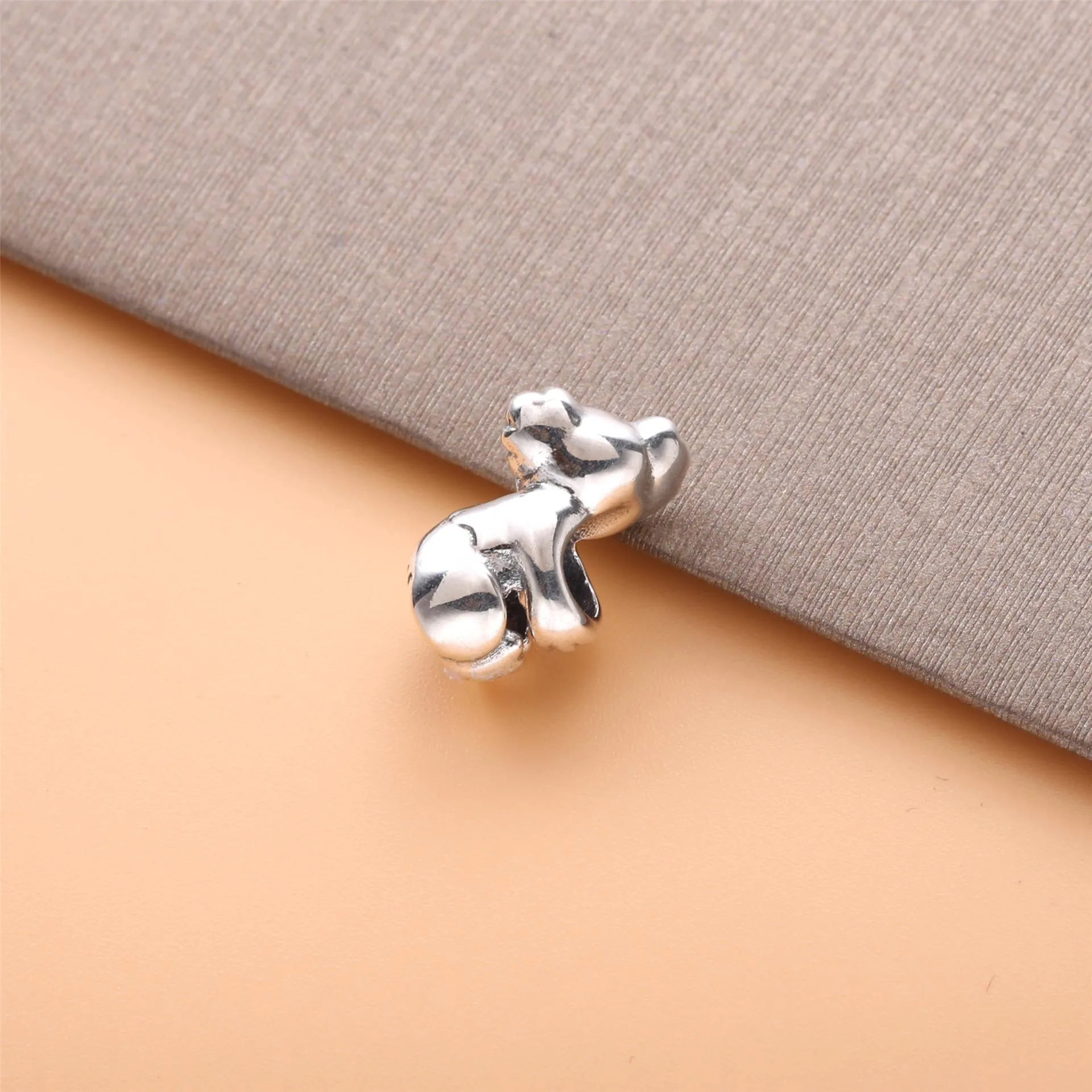 Pandora Koala Charm, Black Enamel & Clear CZ - 798431C01