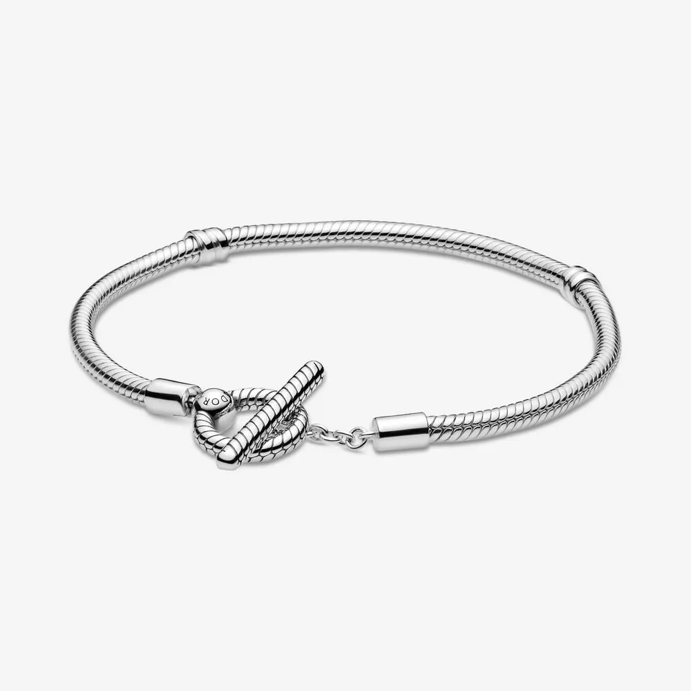 Pandora Moments T-Bar Snake Chain Bracelet - 599082C00