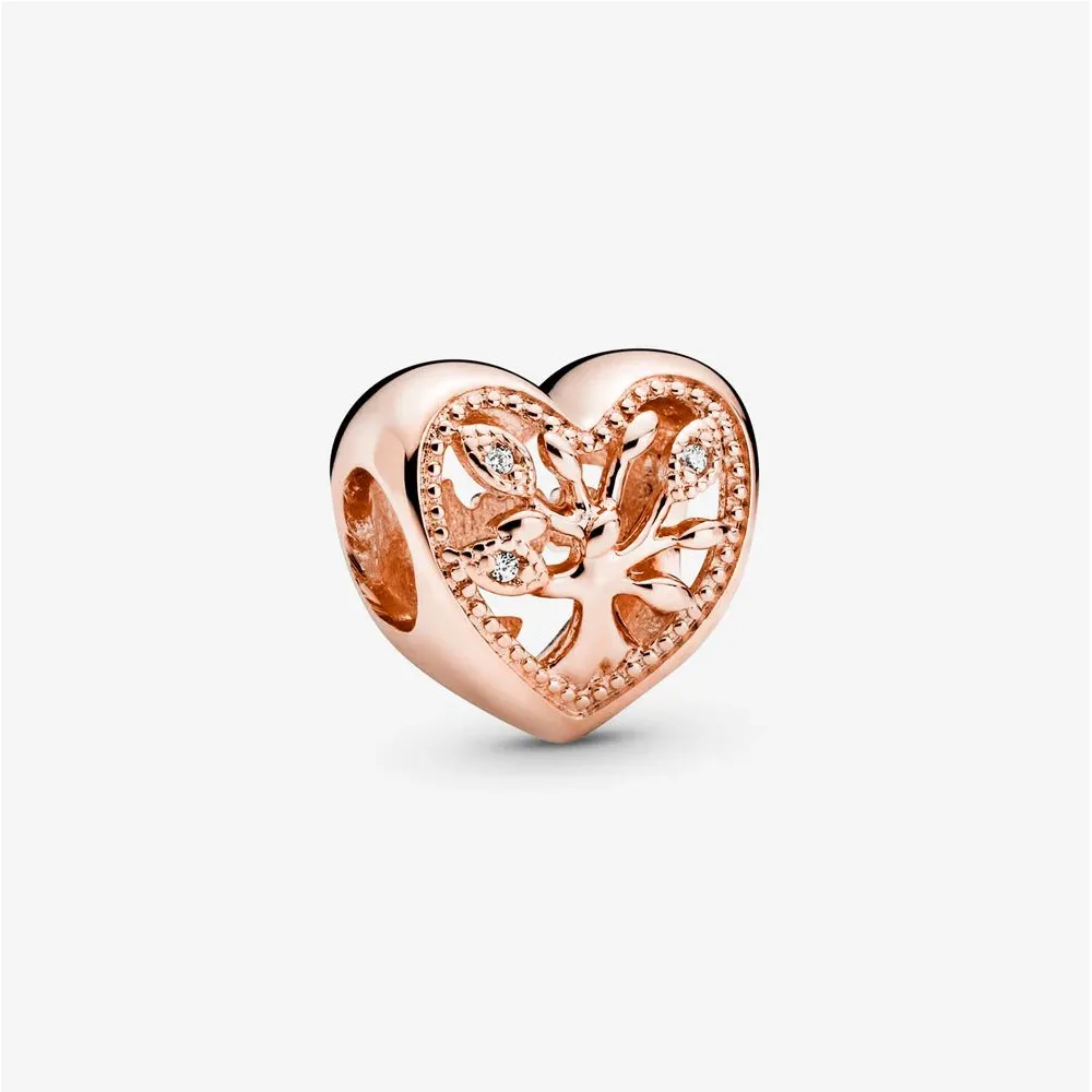 PANDORA Openwork Family Tree Heart Charm - 788826C01