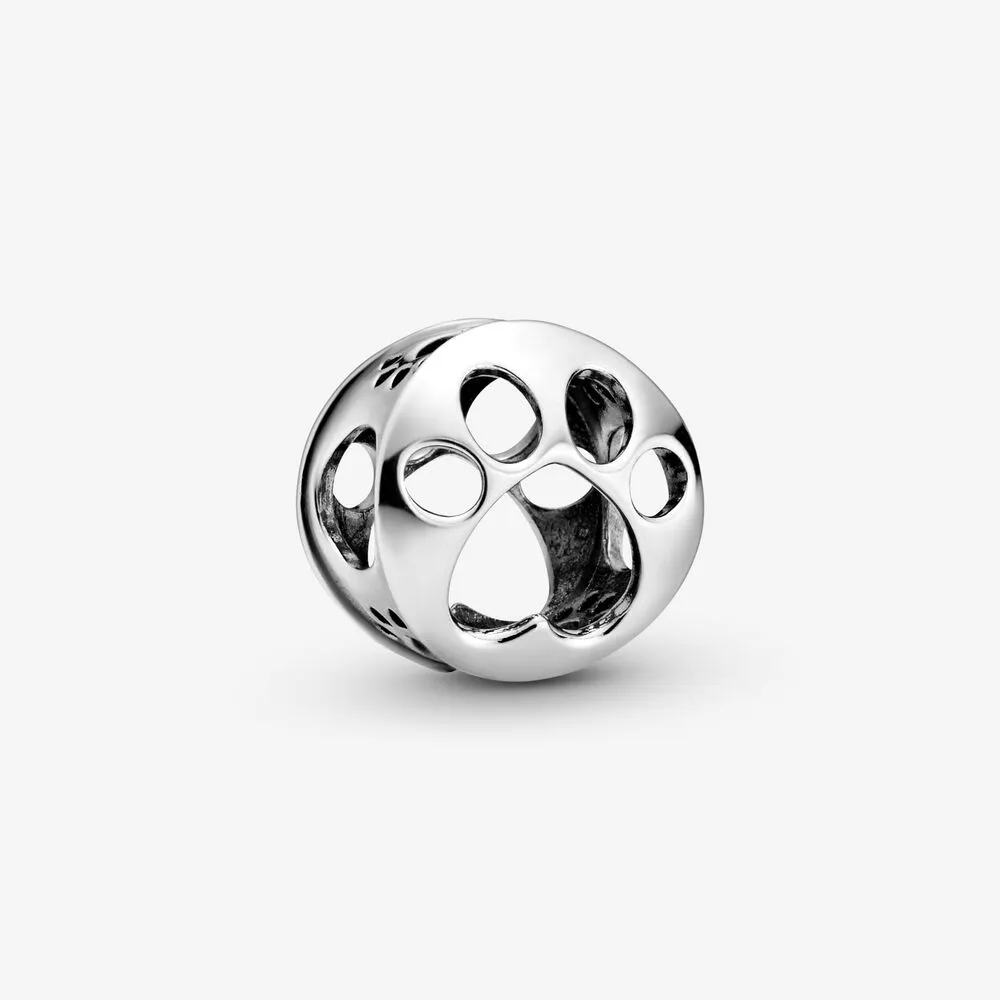 pandora openwork paw print charm 798869c00