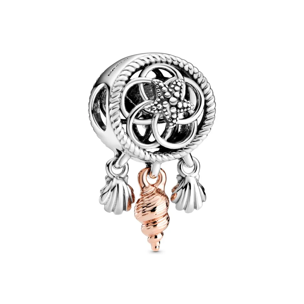 pandora openwork seashell dreamcatcher charm 788944c00