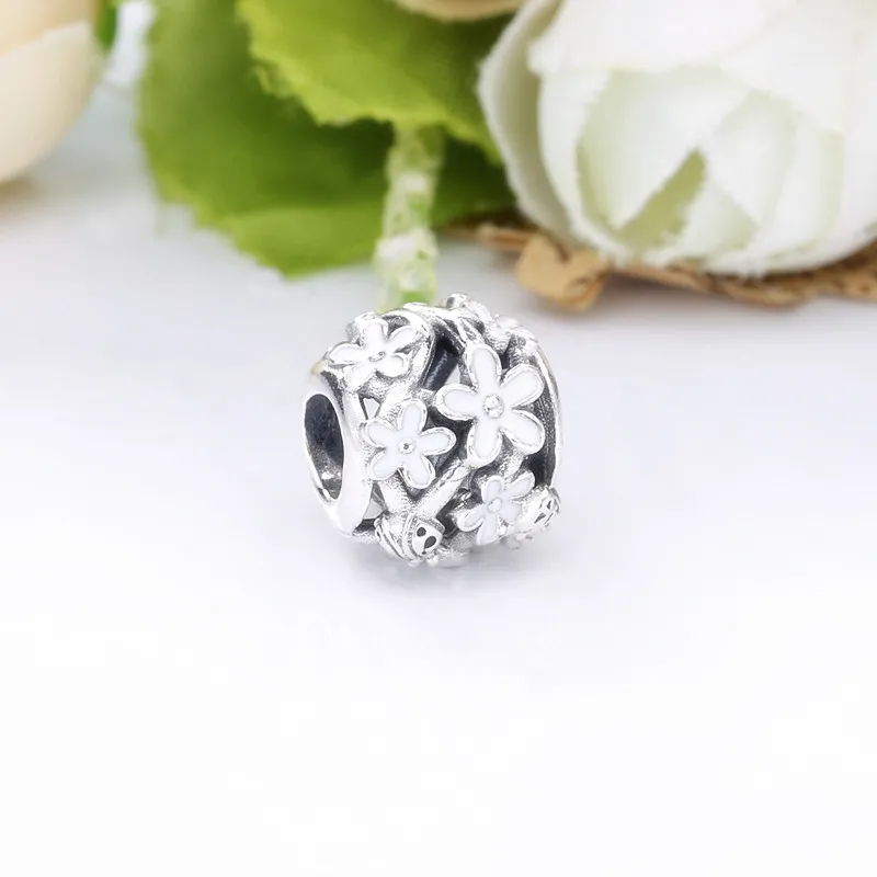 PANDORA Openwork Silver Daisy Flower Charm - 788772C02