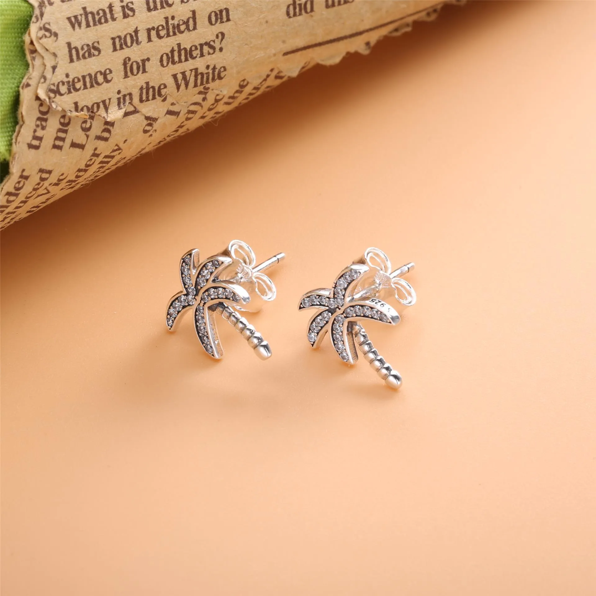 PANDORA palm earrings - PT00221