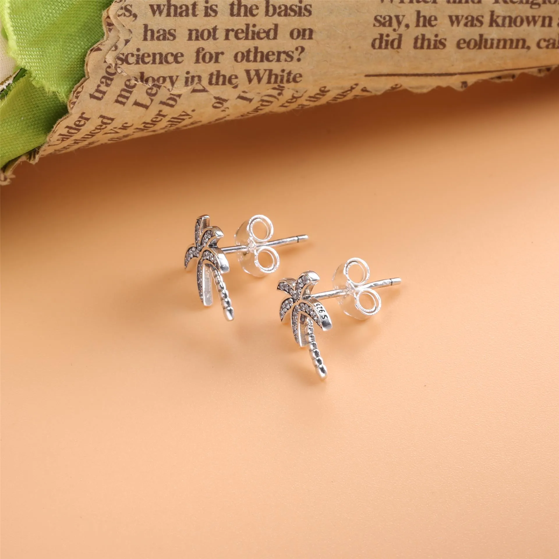 PANDORA palm earrings - PT00221