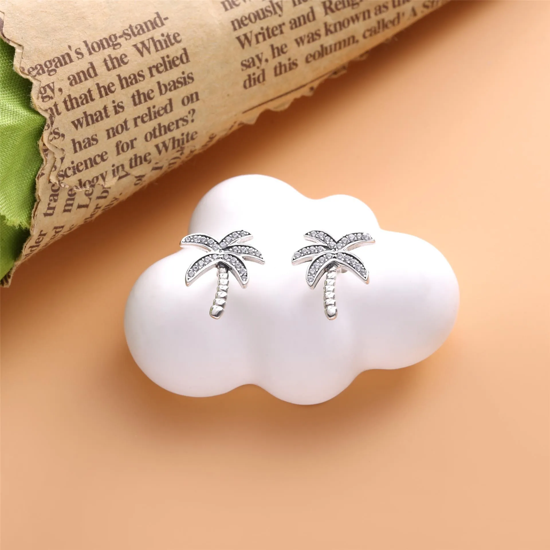 PANDORA palm earrings - PT00221