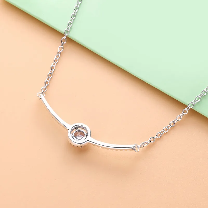 PANDORA Round Sparkle Necklace - 398490C01