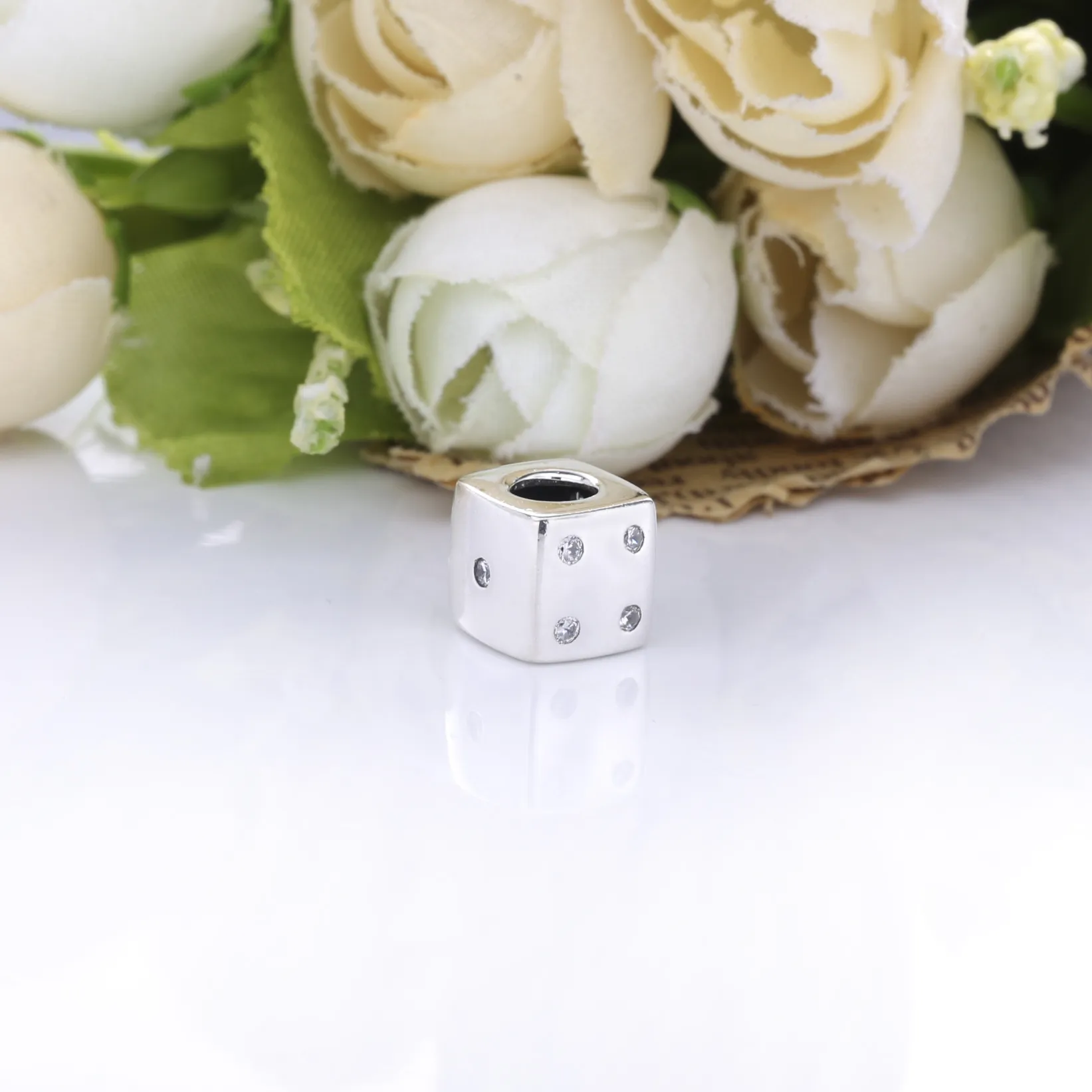 Pandora Silver Dice Charm - 790116