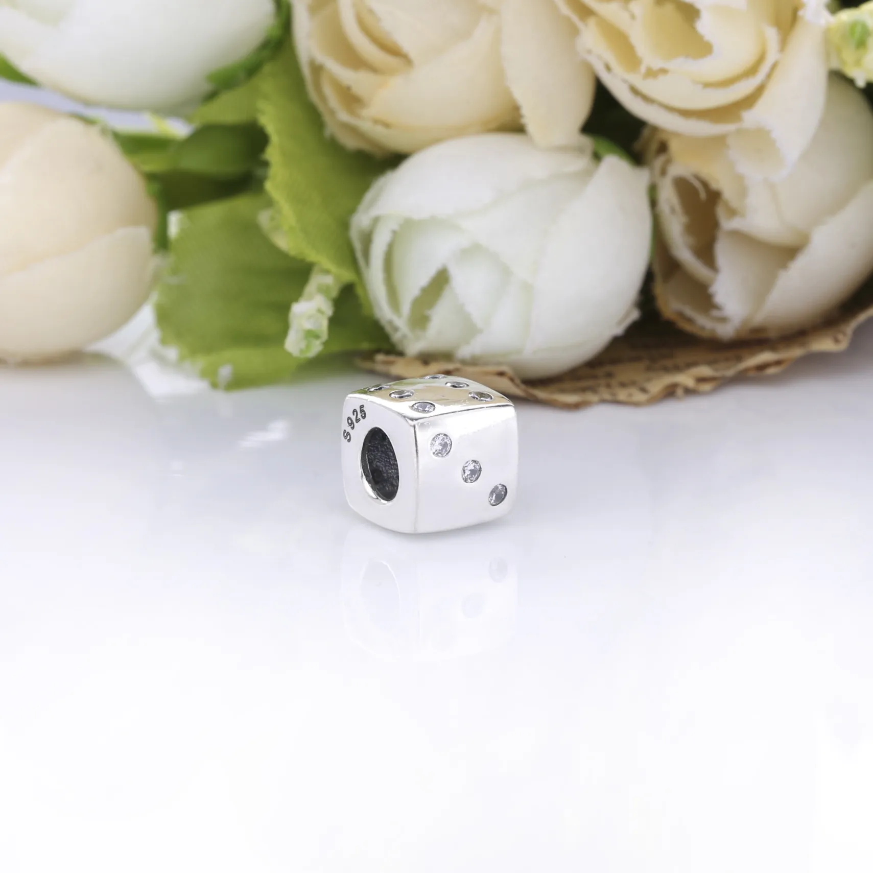 Pandora Silver Dice Charm - 790116