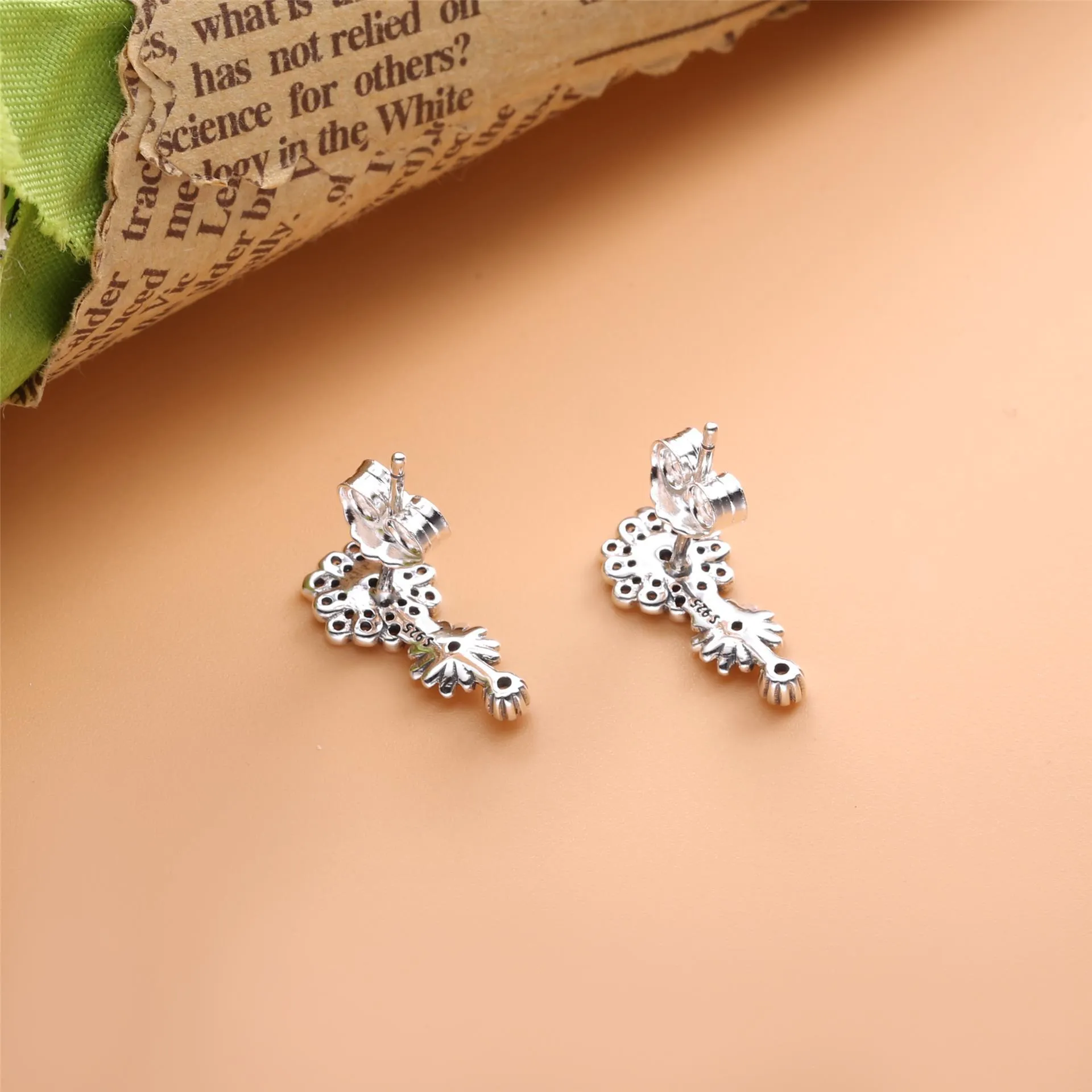 PANDORA Sparkling Daisy Flower Trio Stud Earrings - 298876C01