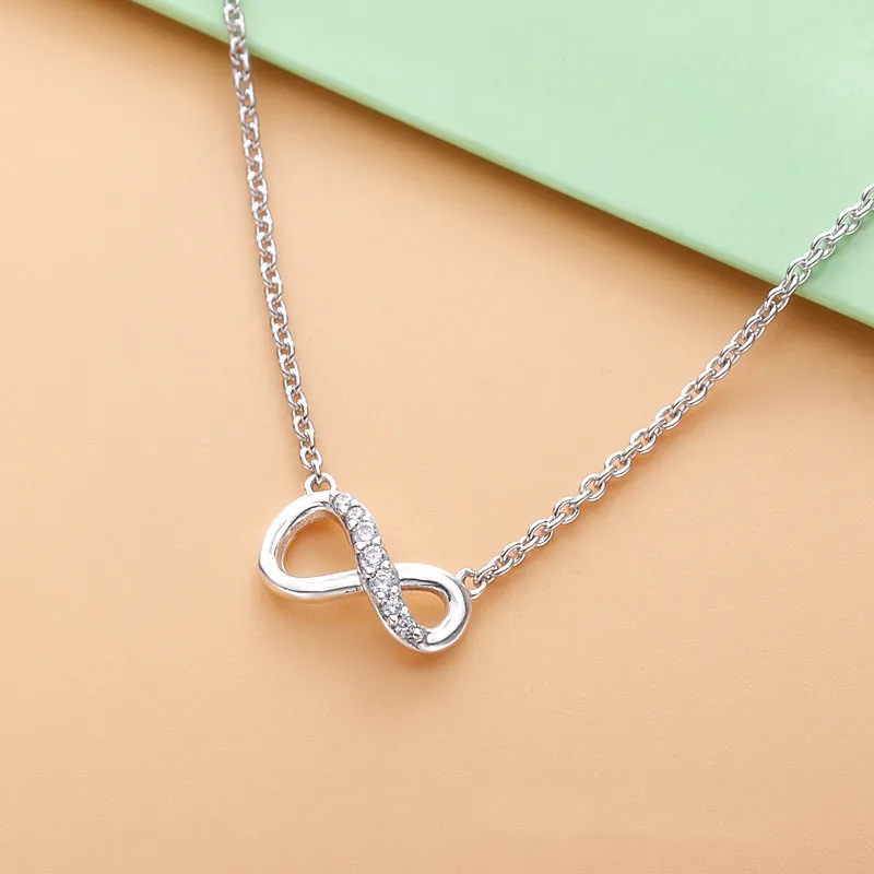 PANDORA Sparkling Infinity Collier Necklace - 398821C01