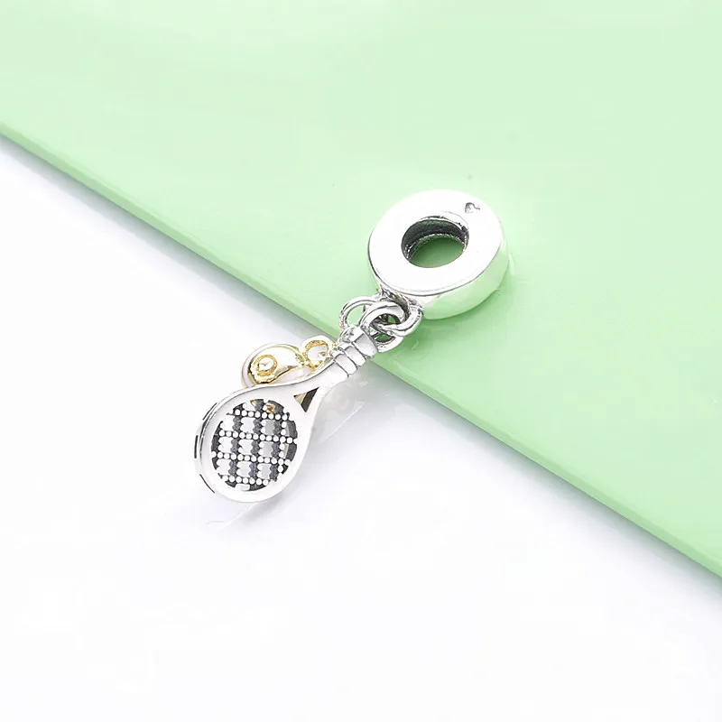 PANDORA Tennis Racket & Ball Dangle Charm - 769026C01