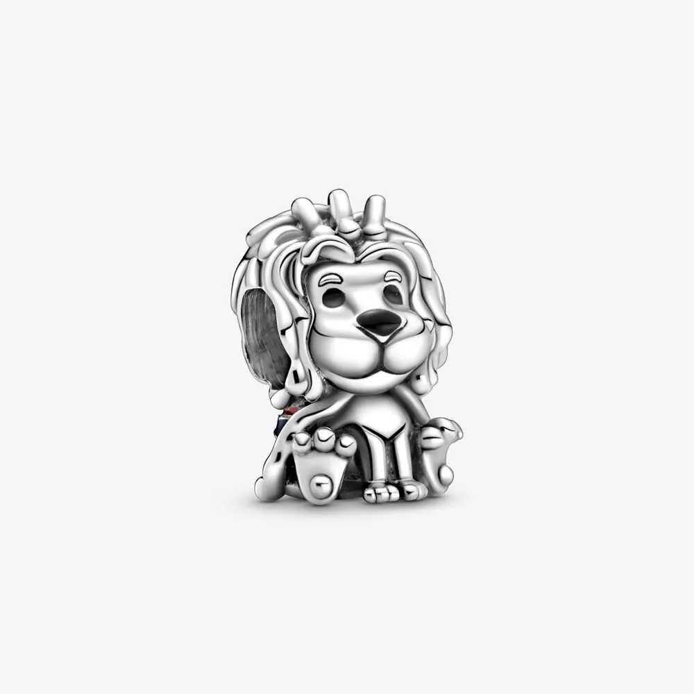 PANDORA Wavy Union Jack Lion Charm - 799032C01