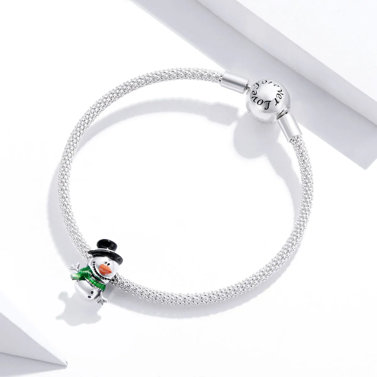 Pandora Style Little Snowman Charm - SCC1665