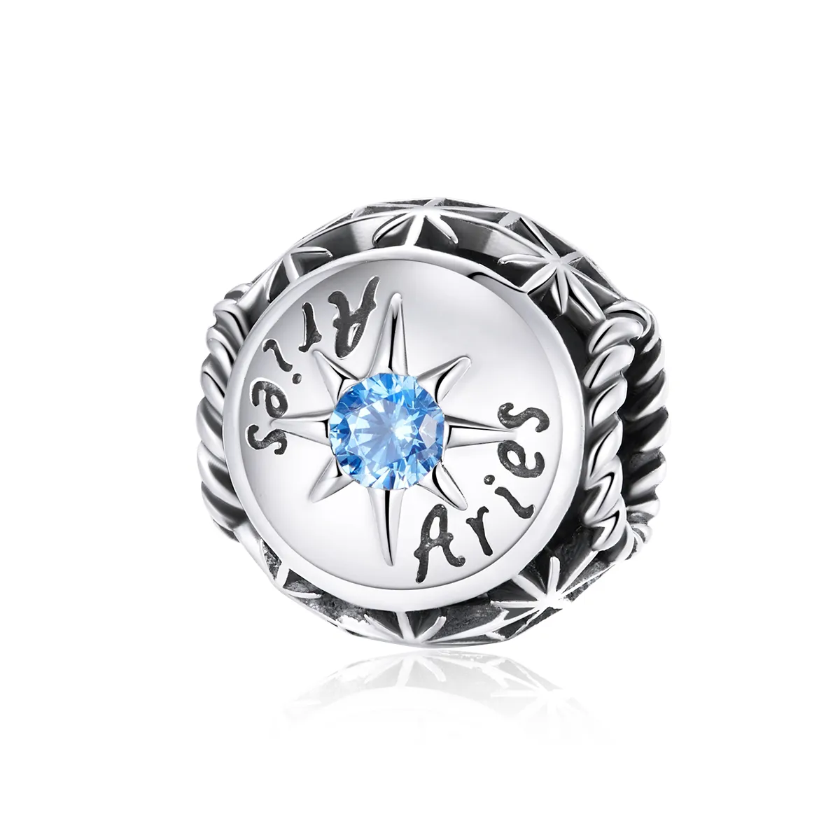 pandora style shining aries charm scc17251