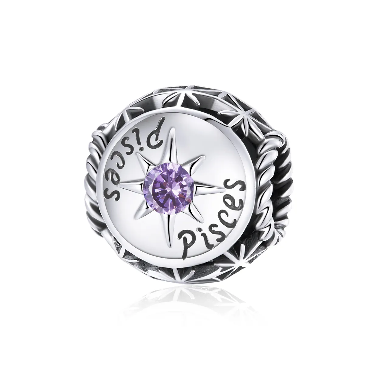 pandora style shining pisces charm scc172512