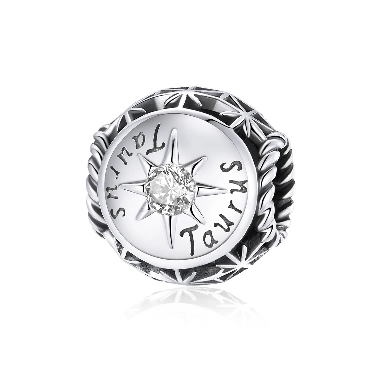 Pandora Style Shining Taurus Charm - SCC1725-2