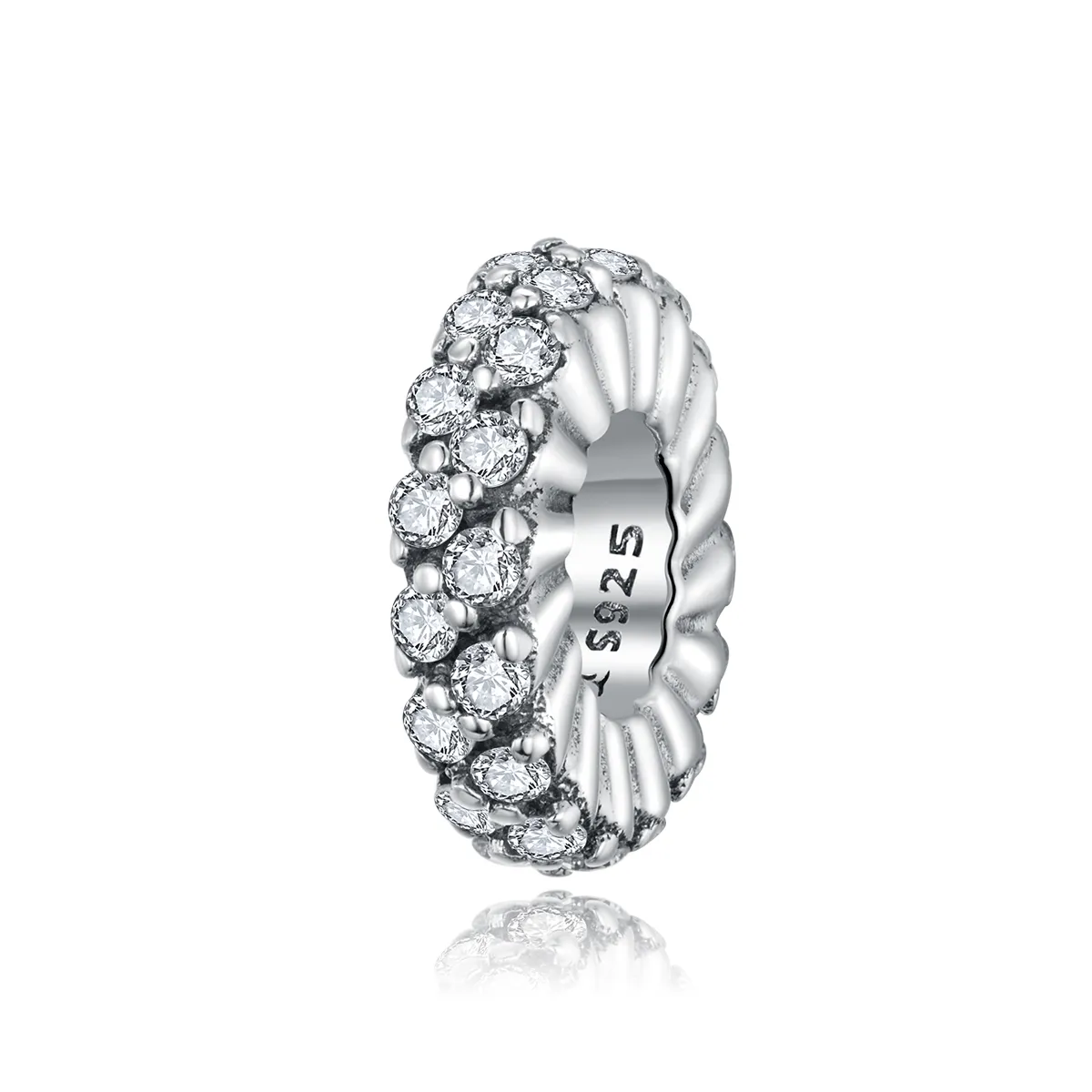 Pandora Style Shining Winter Spacer - SCC1648