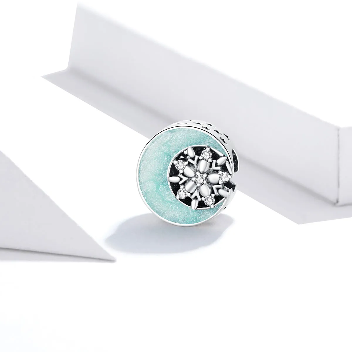 Pandora Style Snow & Moonlight Charm - SCC1653