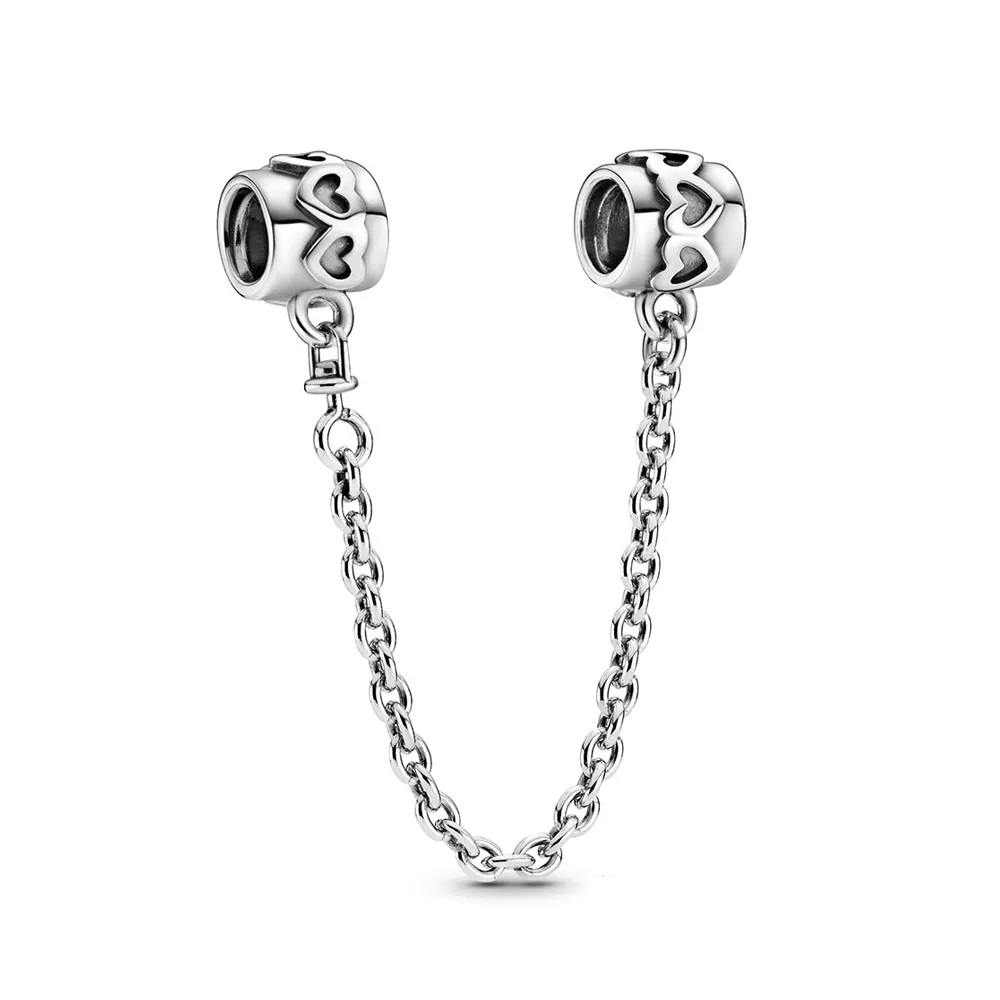 Limited Edition Pandora 20th Anniversary Heart Safety Chain - 799007C00-5