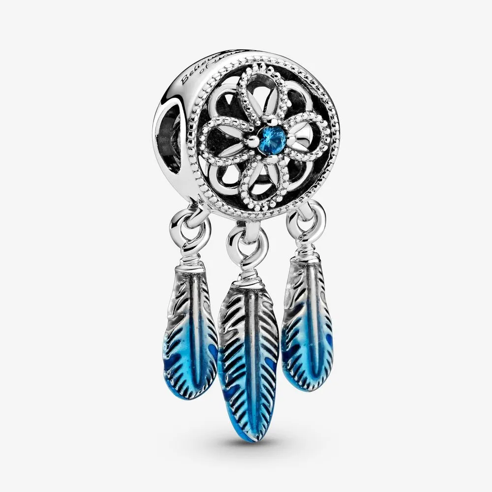 PANDORA Blue Dreamcatcher Charm - 799341C01