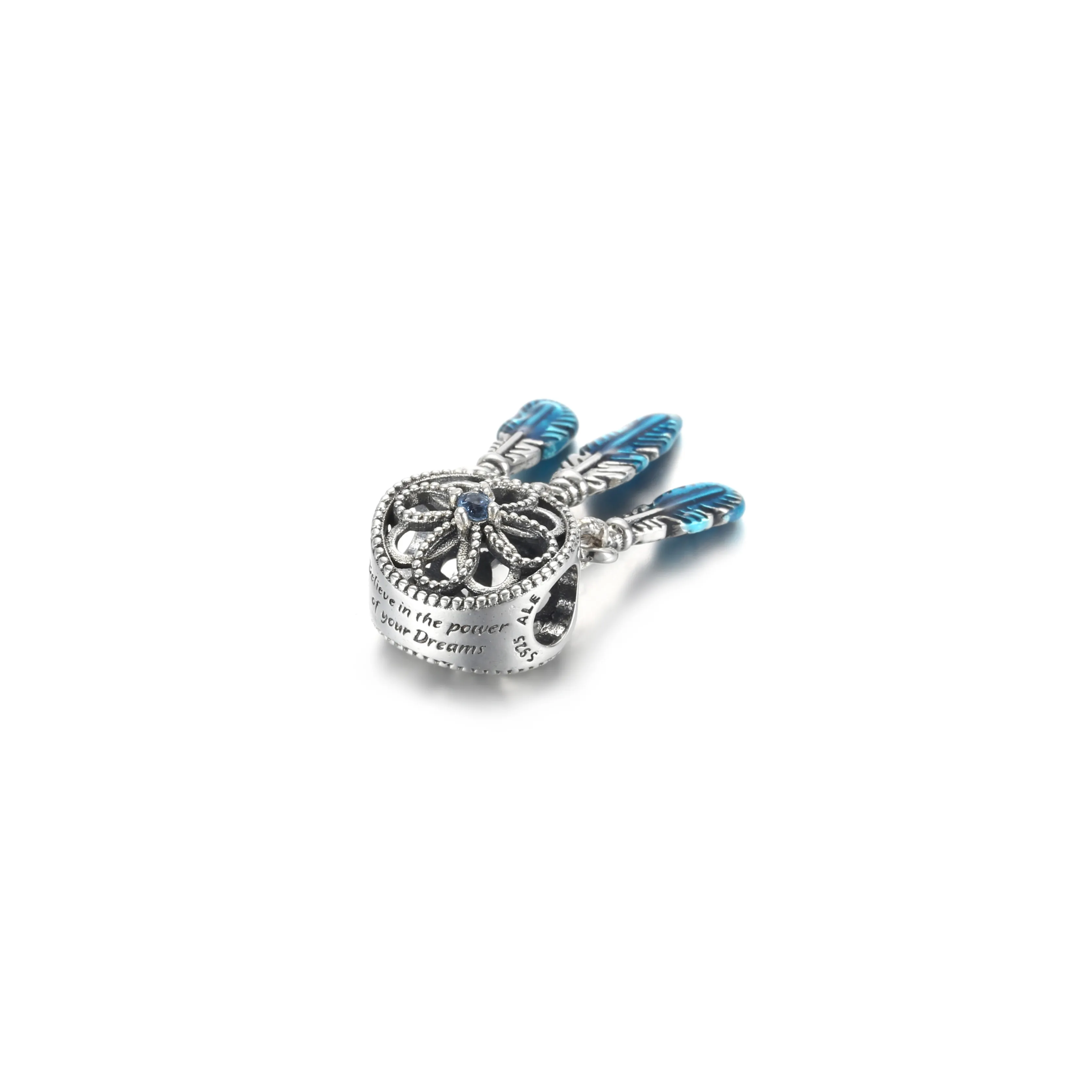 PANDORA Blue Dreamcatcher Charm - 799341C01