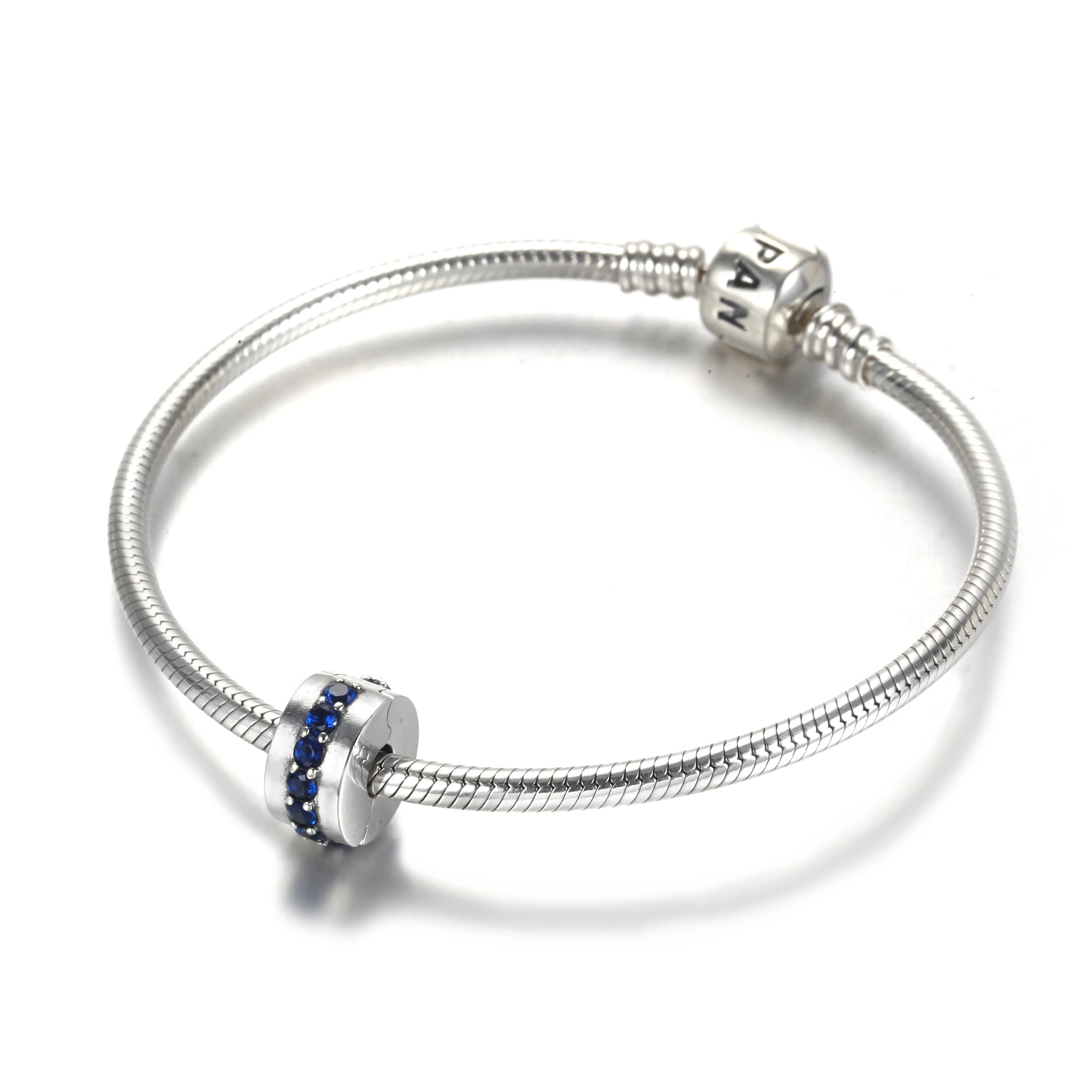 PANDORA Blue Sparkle Clip - 791972C01