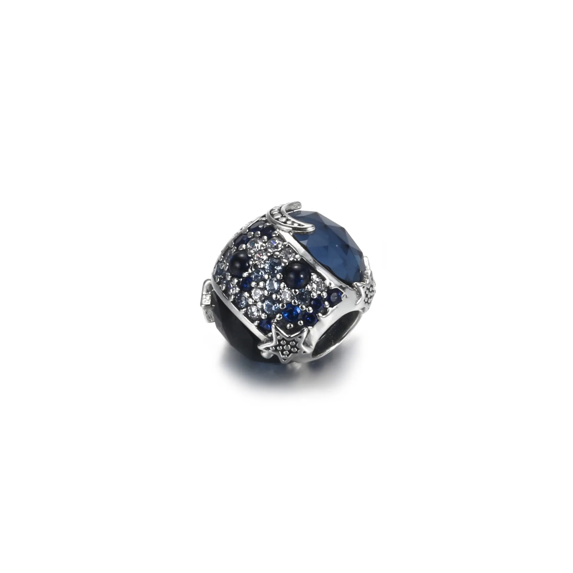 PANDORA Celestial Blue Sparkling Stars Charm - 799209C01