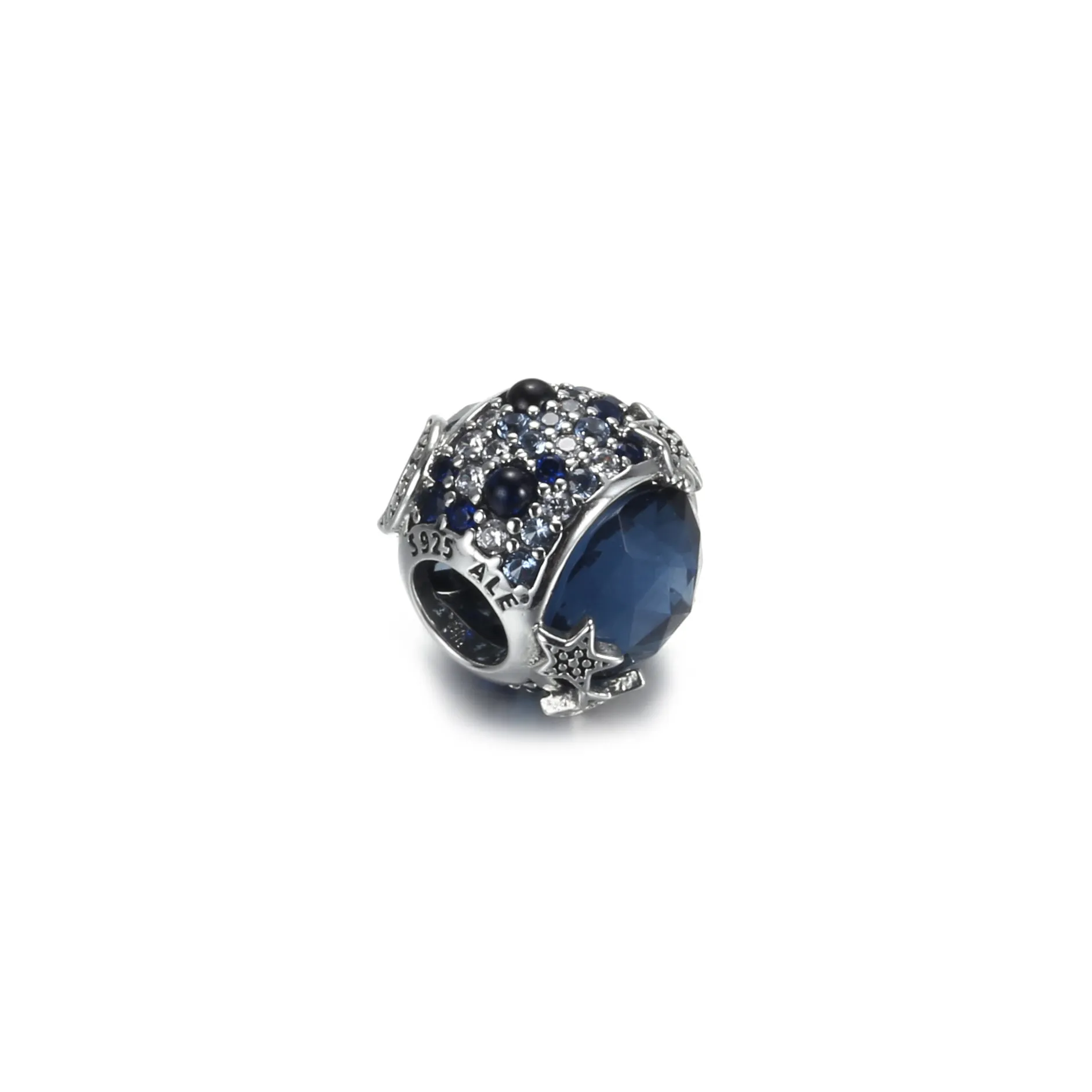 PANDORA Celestial Blue Sparkling Stars Charm - 799209C01