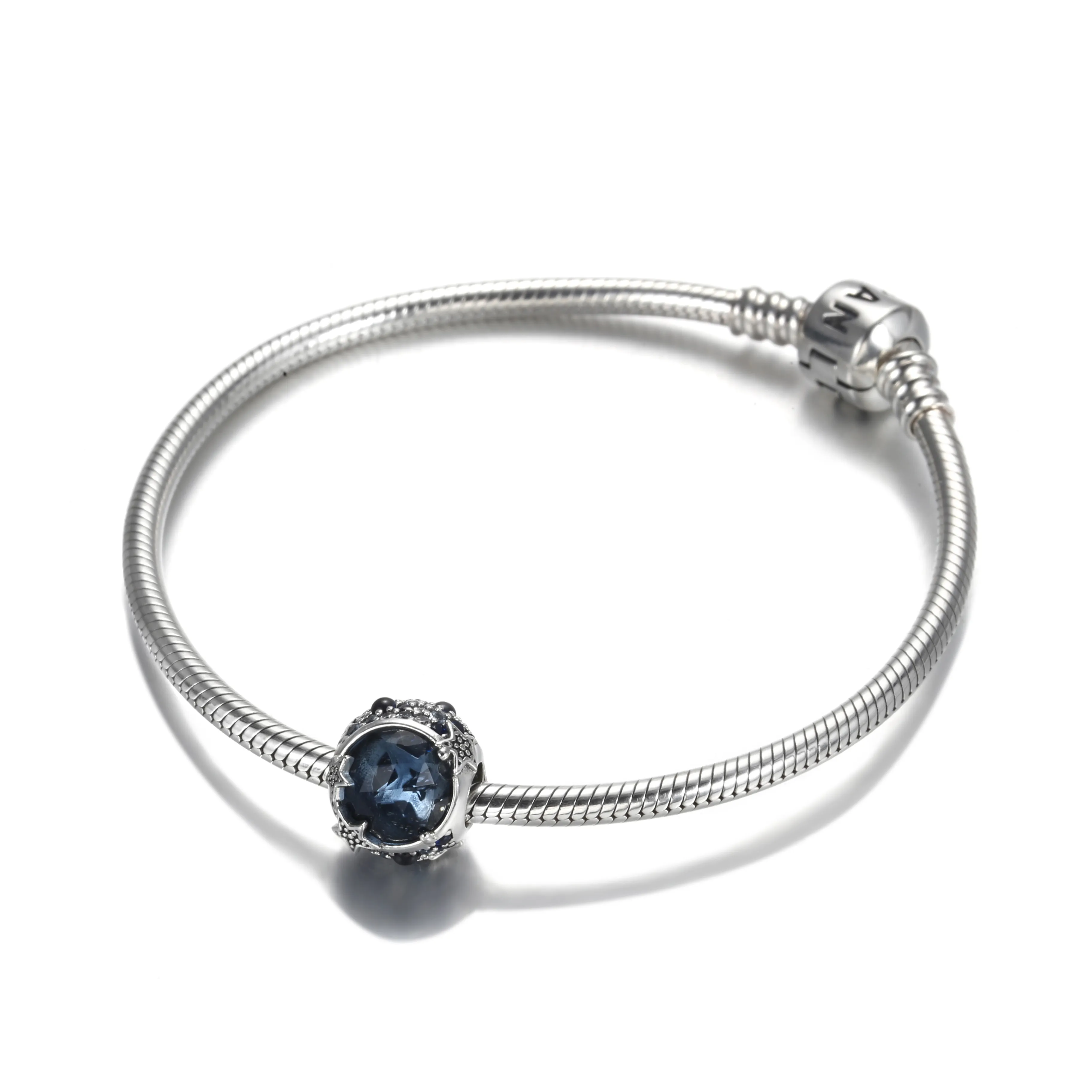 PANDORA Celestial Blue Sparkling Stars Charm - 799209C01