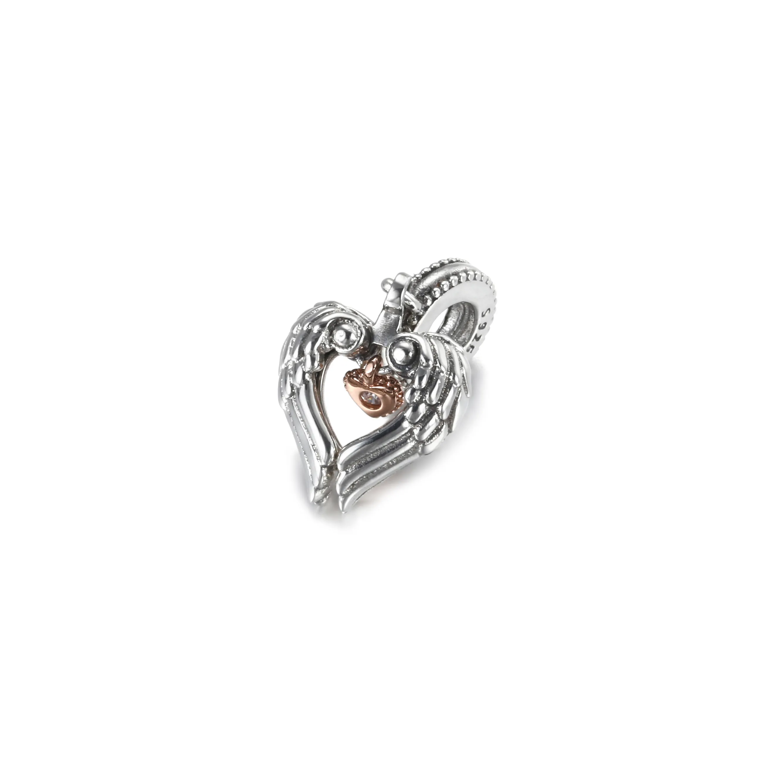 Pandora Club 2021 Angel Wings & Heart Dangle Charm - 789296C01