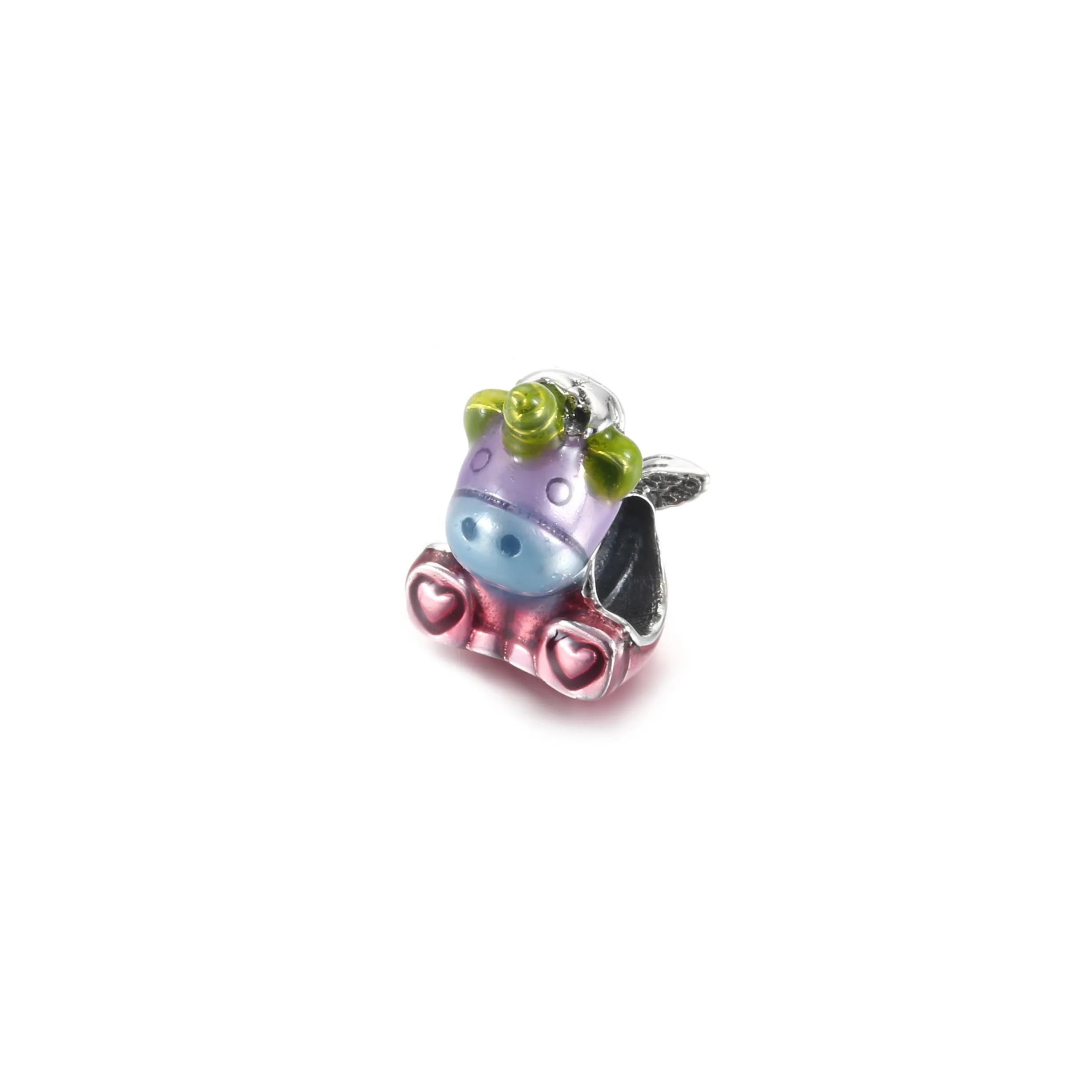 PANDORA Colourful Rainbow Bruno the Unicorn Charm - 799353C01