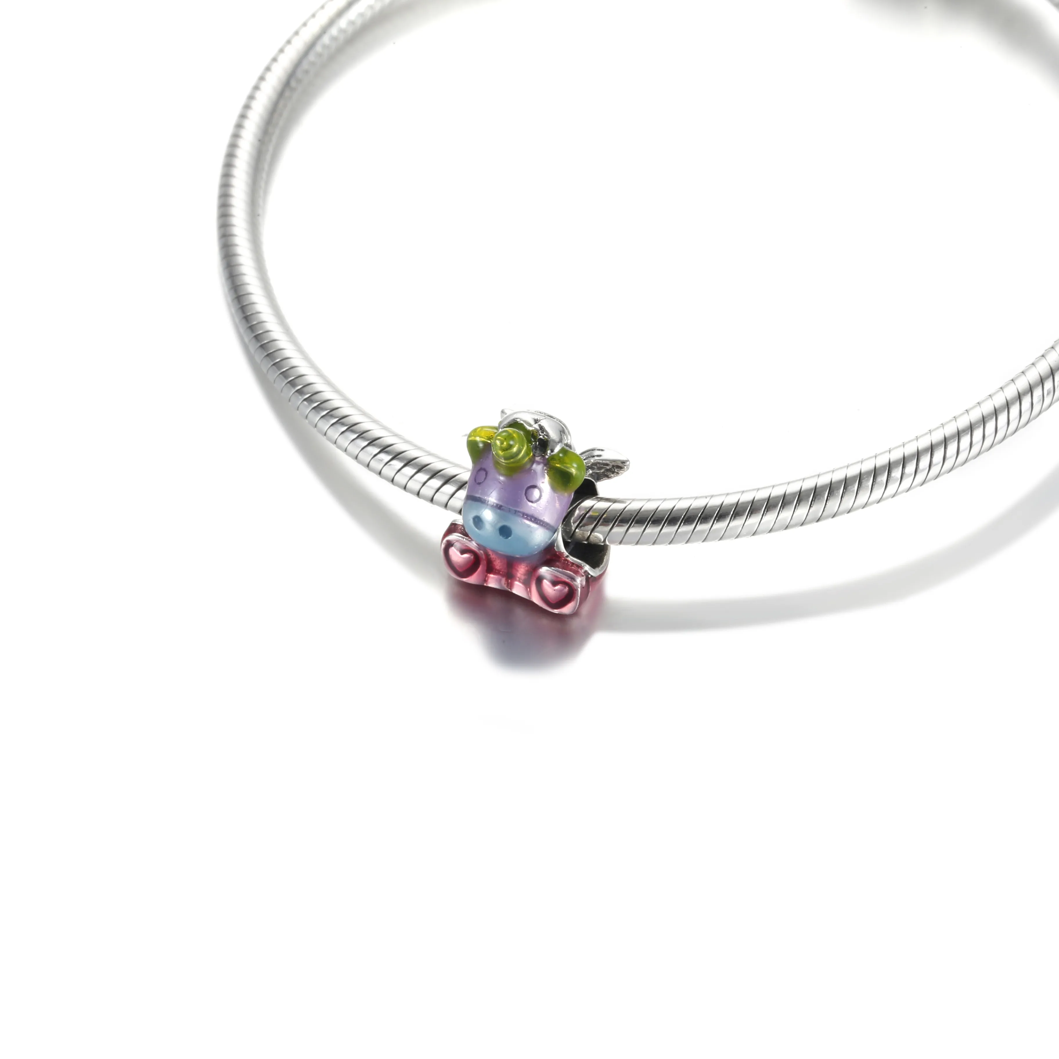 PANDORA Colourful Rainbow Bruno the Unicorn Charm - 799353C01