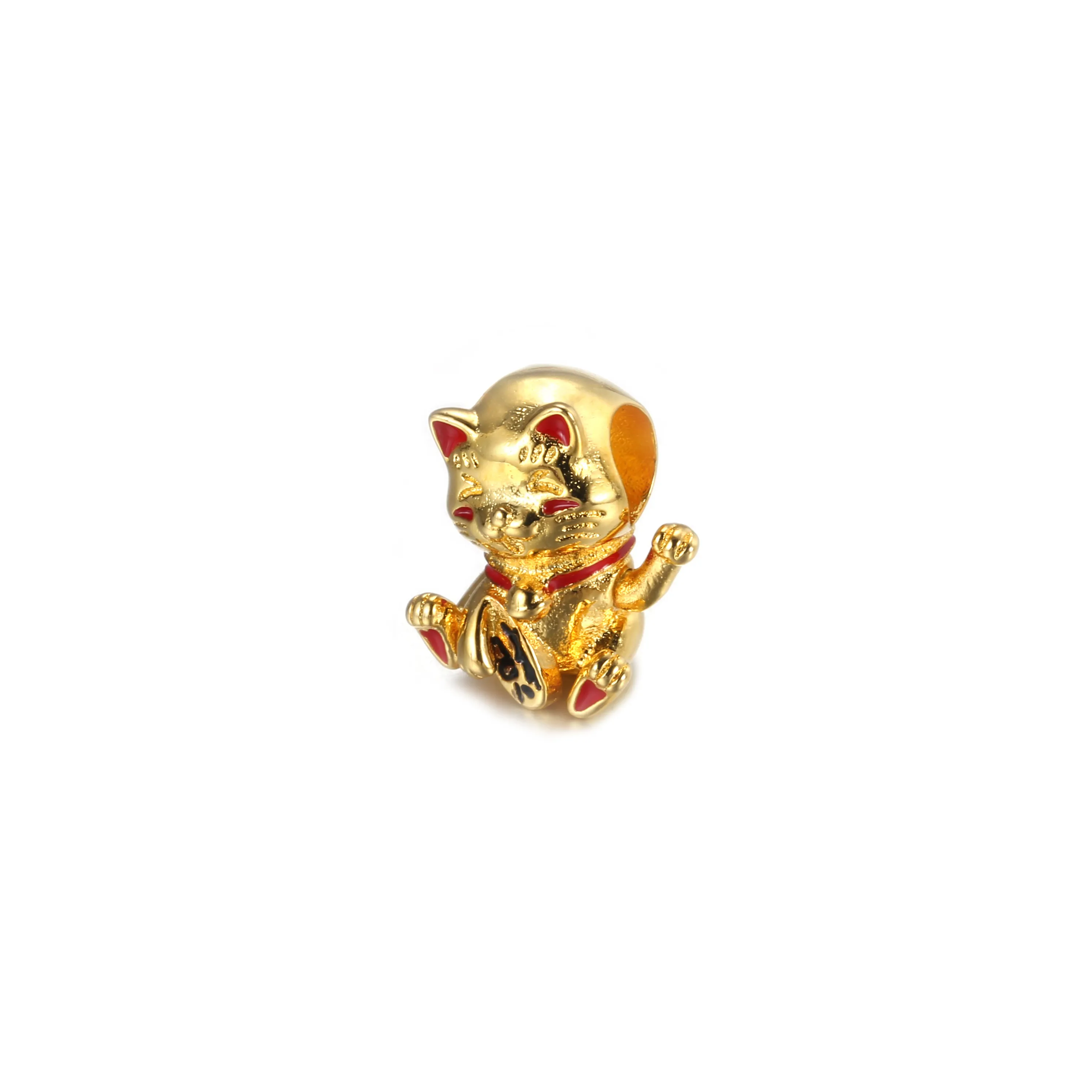 PANDORA Cute Fortune Cat Charm - 769271C01