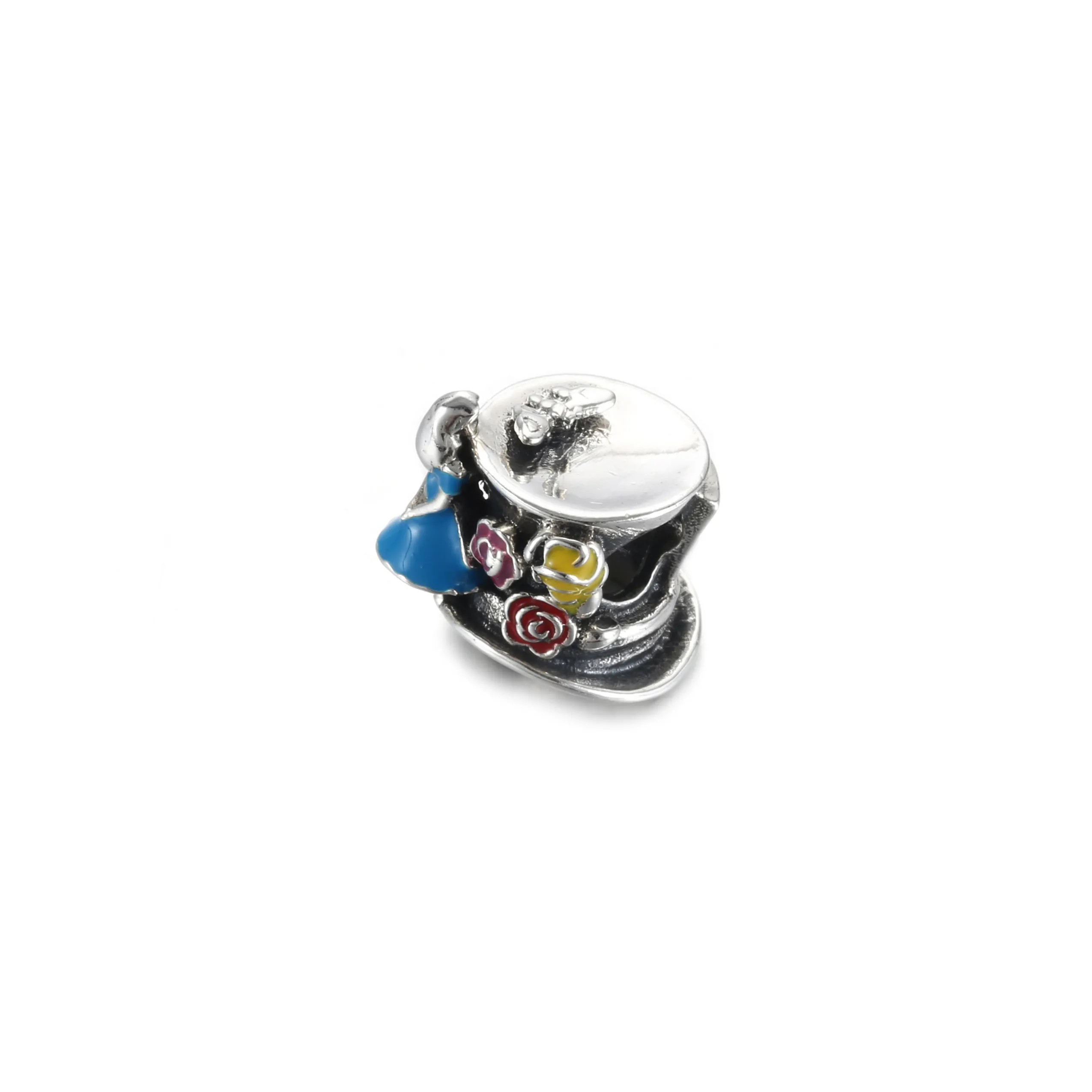 PANDORA Disney Alice in Wonderland & The Mad Hatter's Tea Party Charm - 799348C01