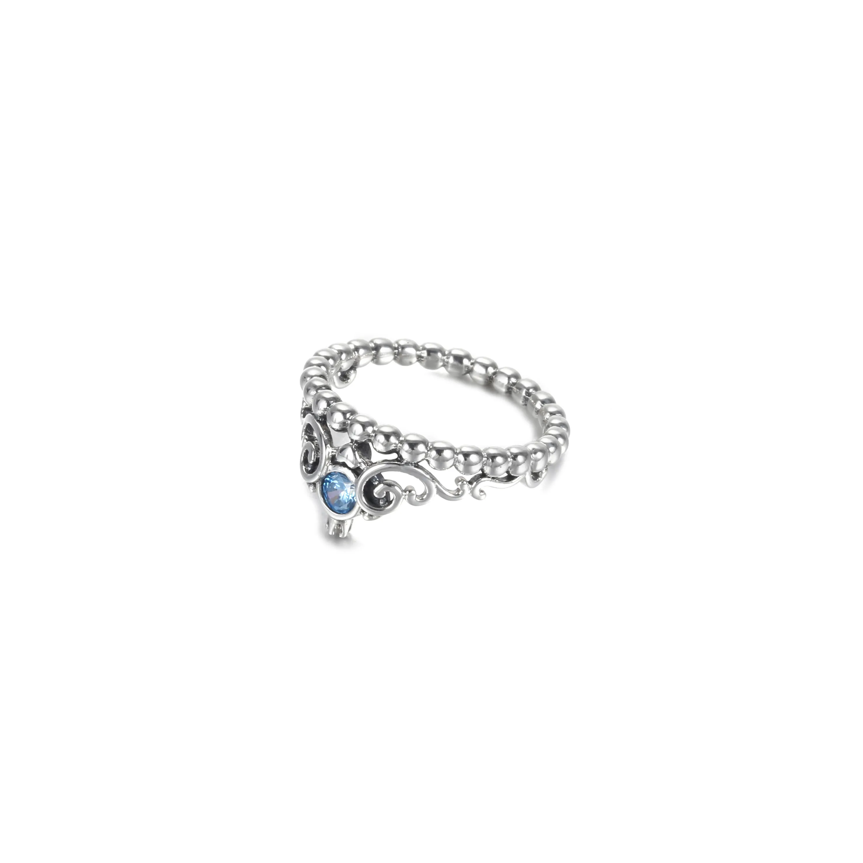 PANDORA Disney Cinderella Blue Tiara Ring - 199191C01